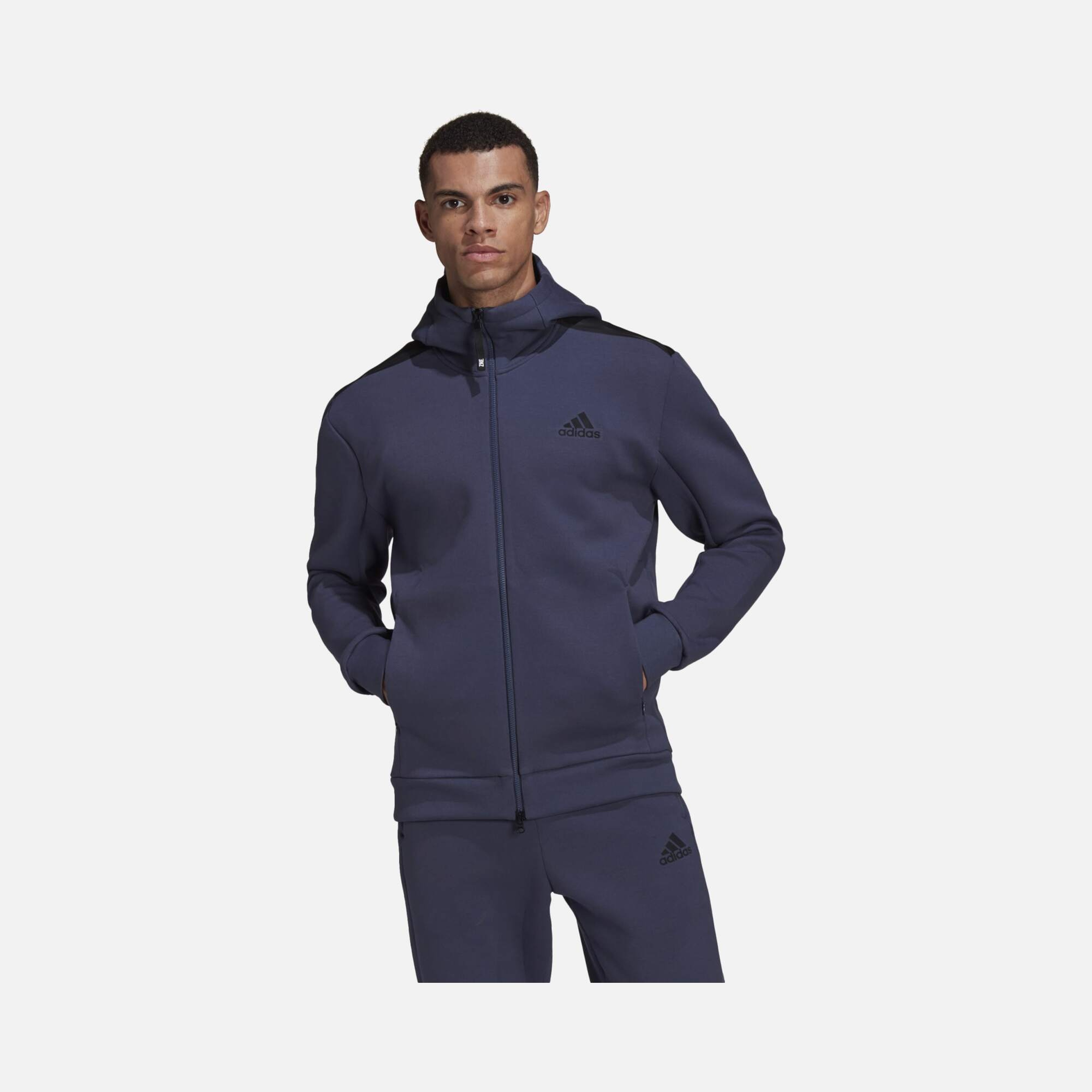 adidas Z.N.E. Sportswear Full-Zip CO Hoodie Erkek Sweatshirt