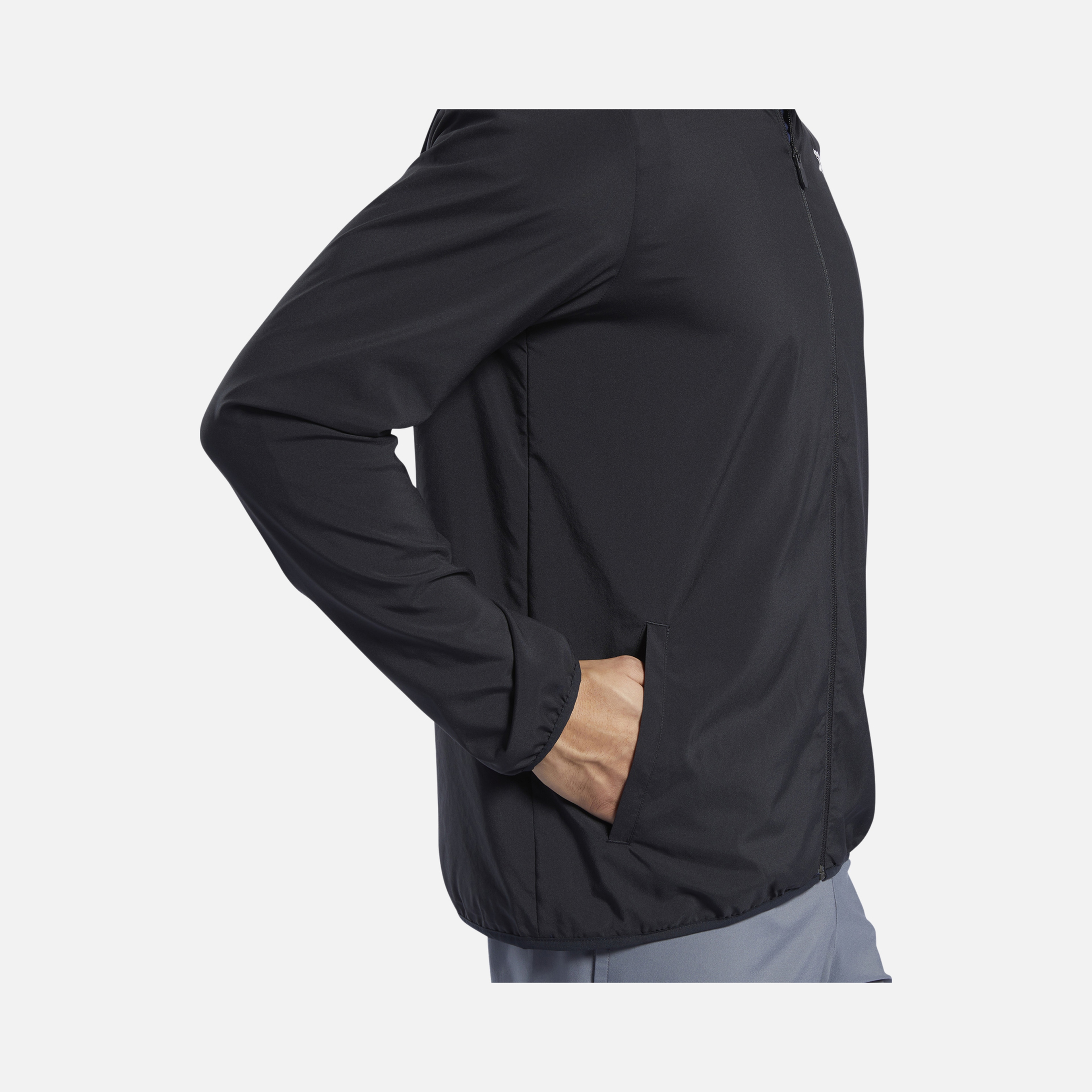 Reebok Training Essentials Woven Lined FW22 Full-Zip Hoodie Erkek Ceket