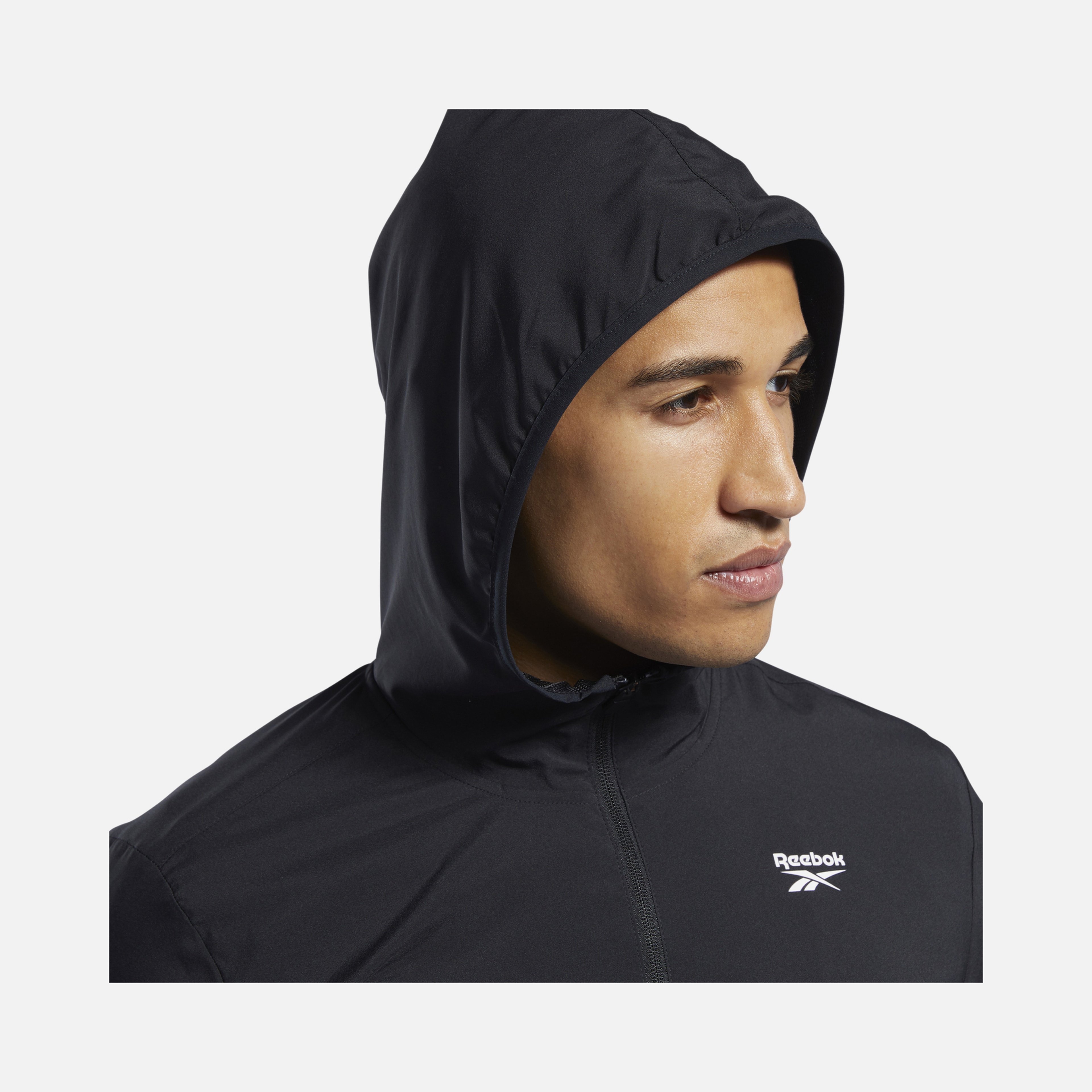 Reebok Training Essentials Woven Lined FW22 Full-Zip Hoodie Erkek Ceket