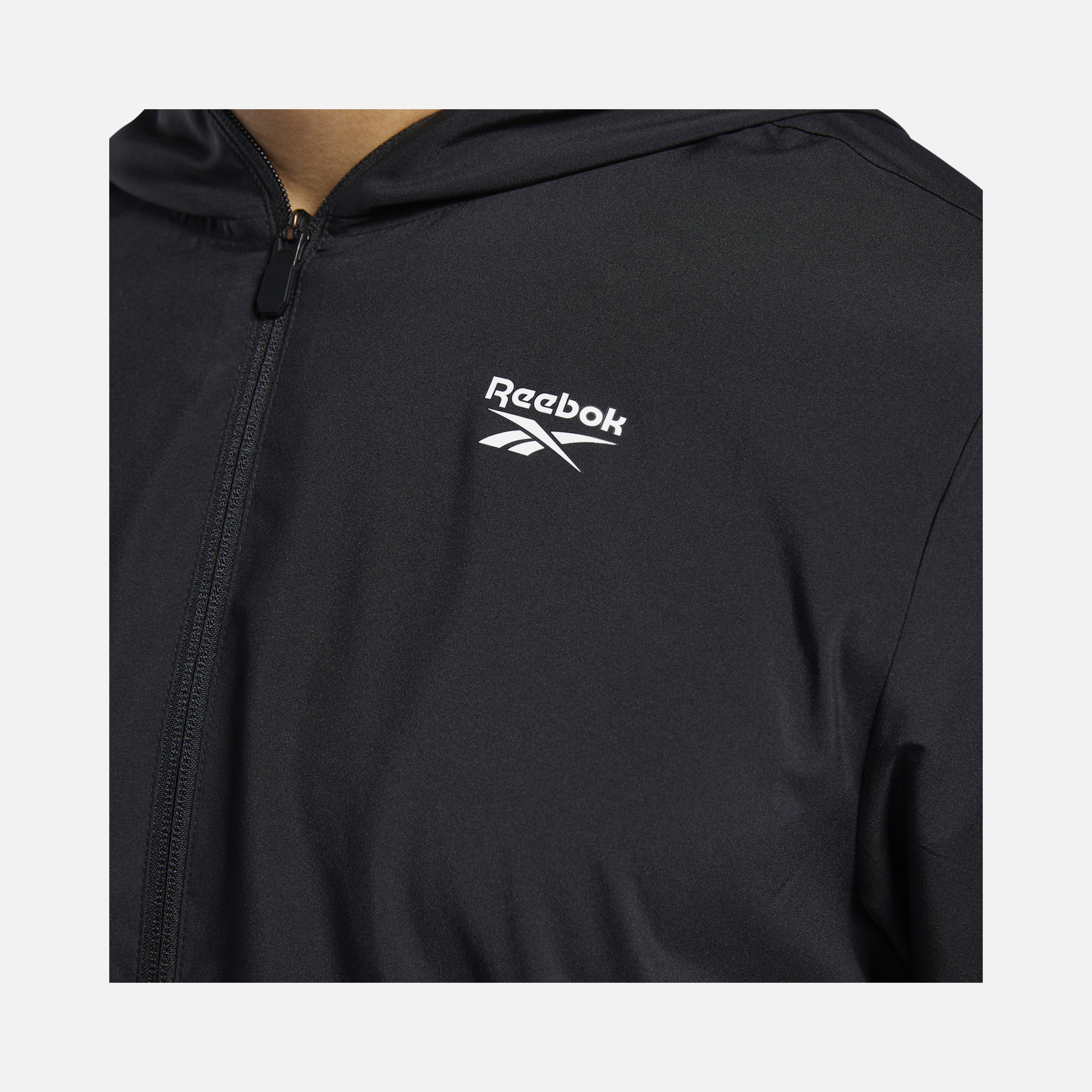 Reebok Training Essentials Woven Lined FW22 Full-Zip Hoodie Erkek Ceket