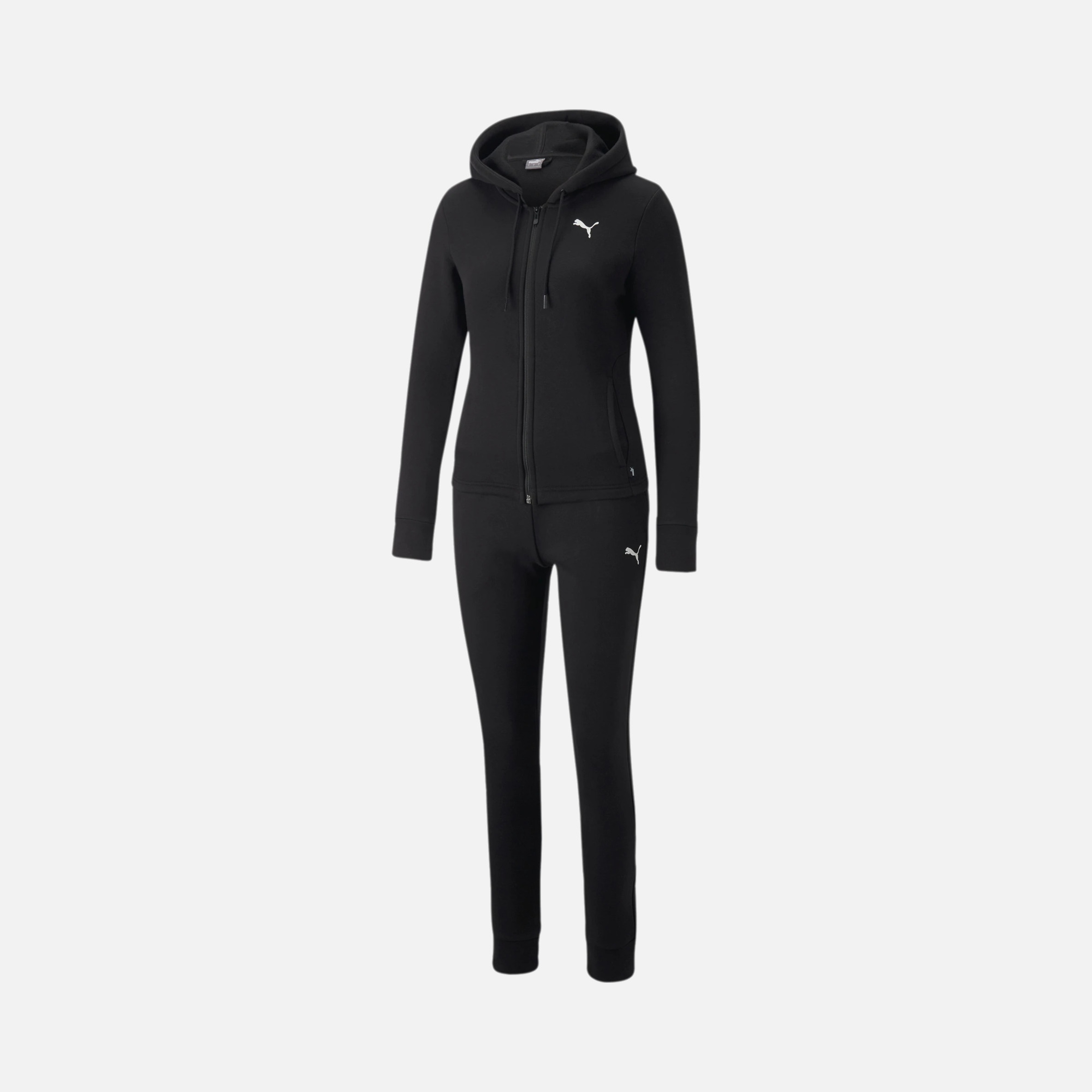 Puma Sportswear Classic Fleece Full-Zip Hooded Kadın Eşofman Takımı