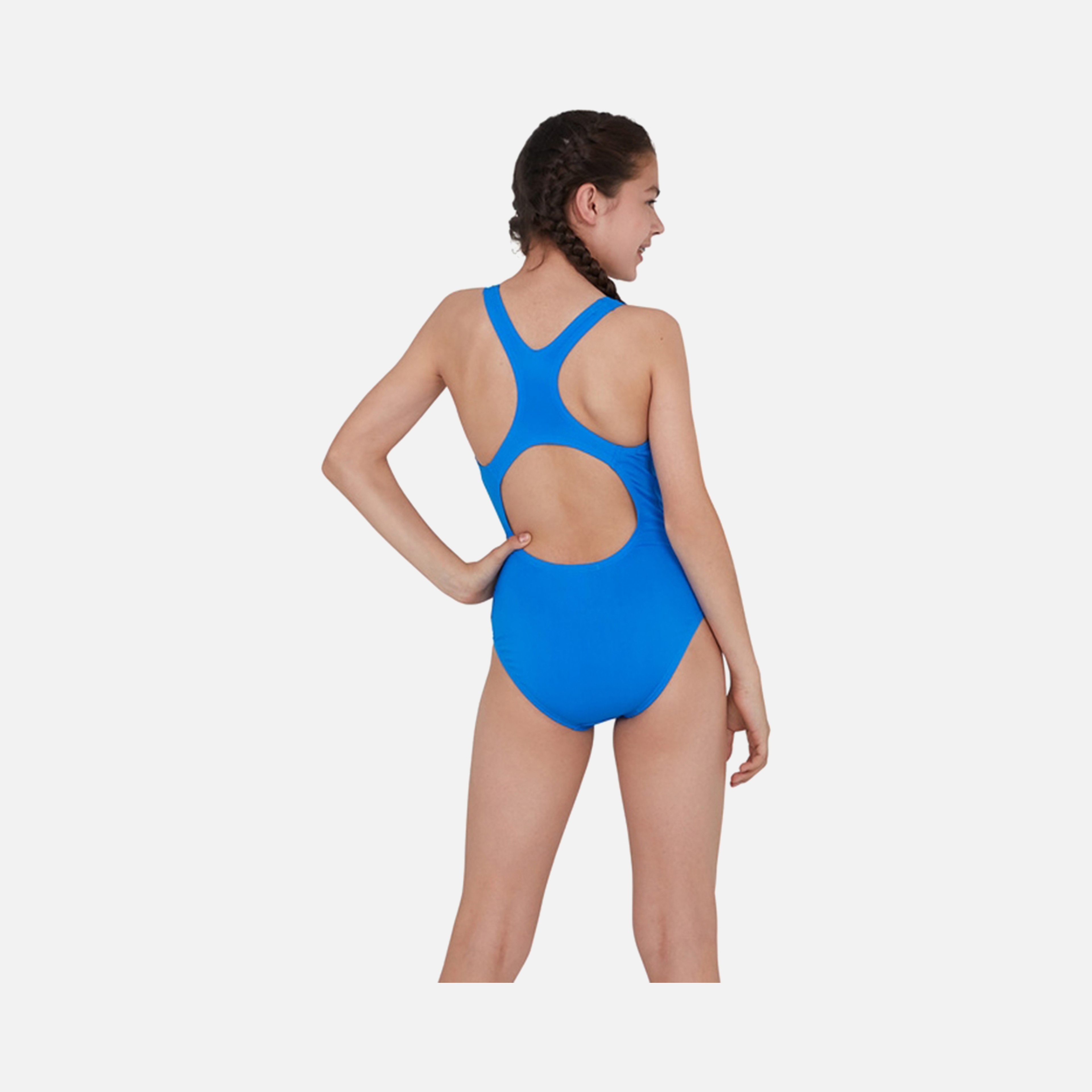 Speedo Essential Endurance+ Medalist (Girls') Çocuk Yüzücü Mayo