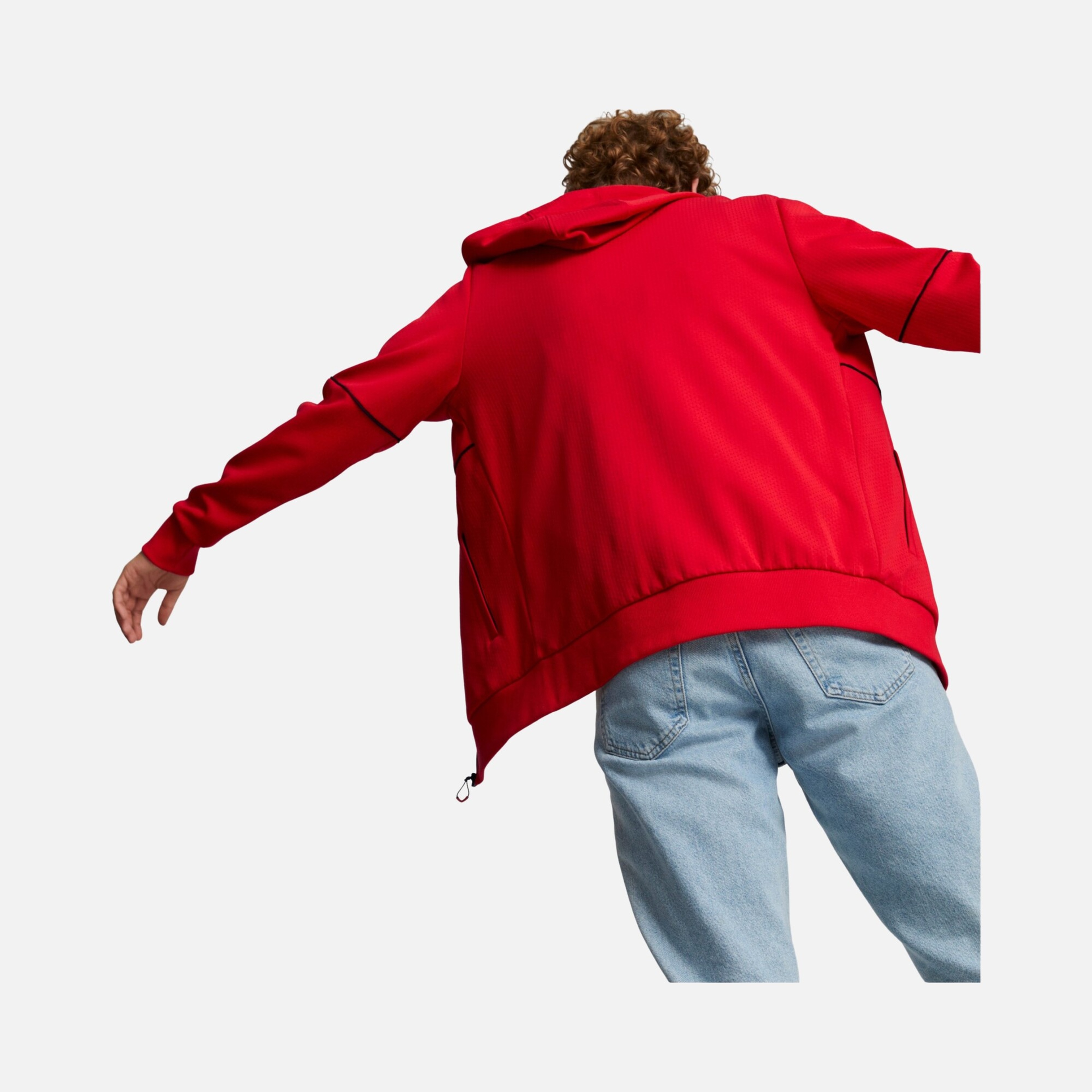 Puma Scuderia Ferrari Race Full-Zip Hooded Erkek Sweatshirt