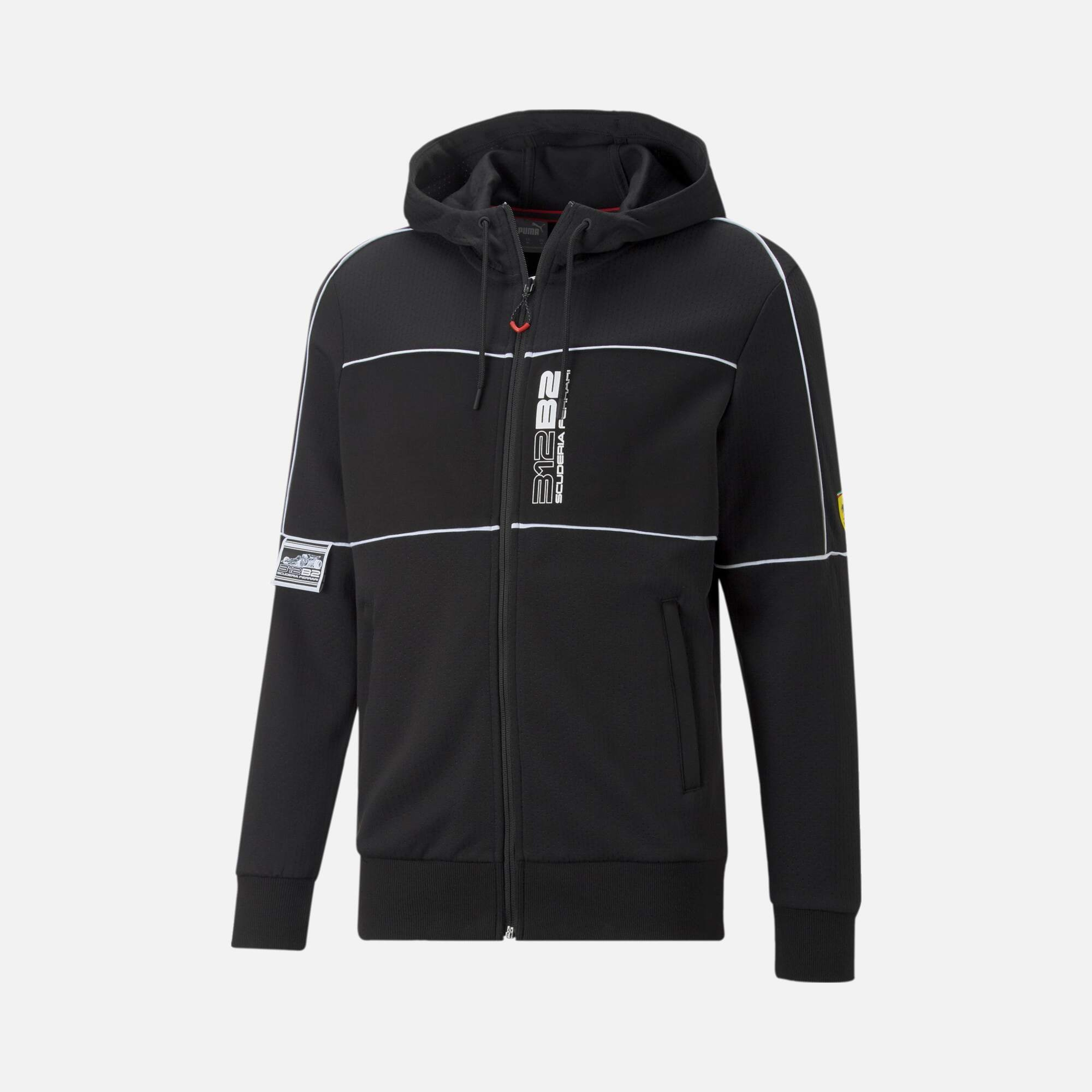 Puma Scuderia Ferrari Race Full-Zip Hooded Erkek Sweatshirt