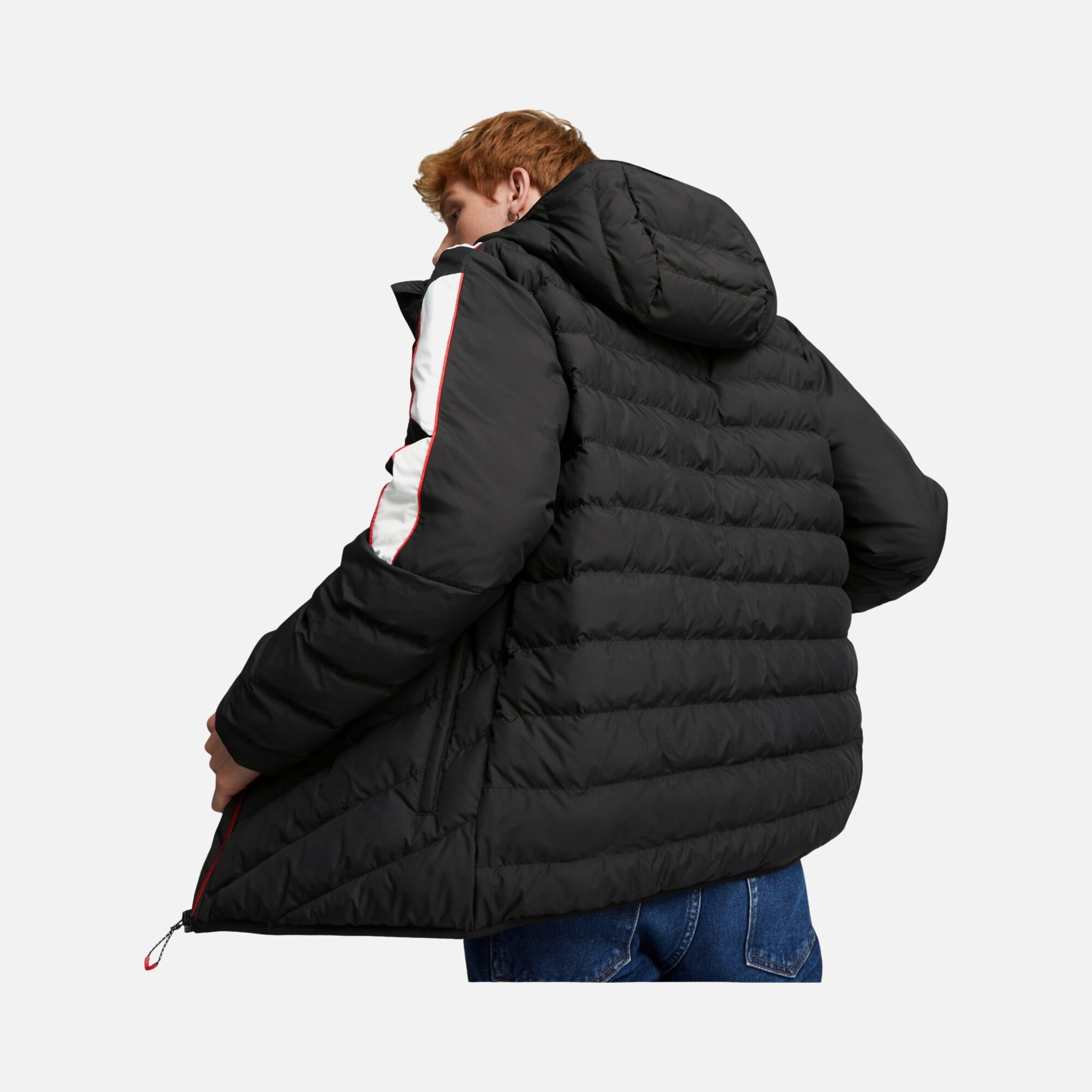 Puma Scuderia Ferrari Race MT7 Ecolite Down Full-Zip Hoodie Erkek Mont