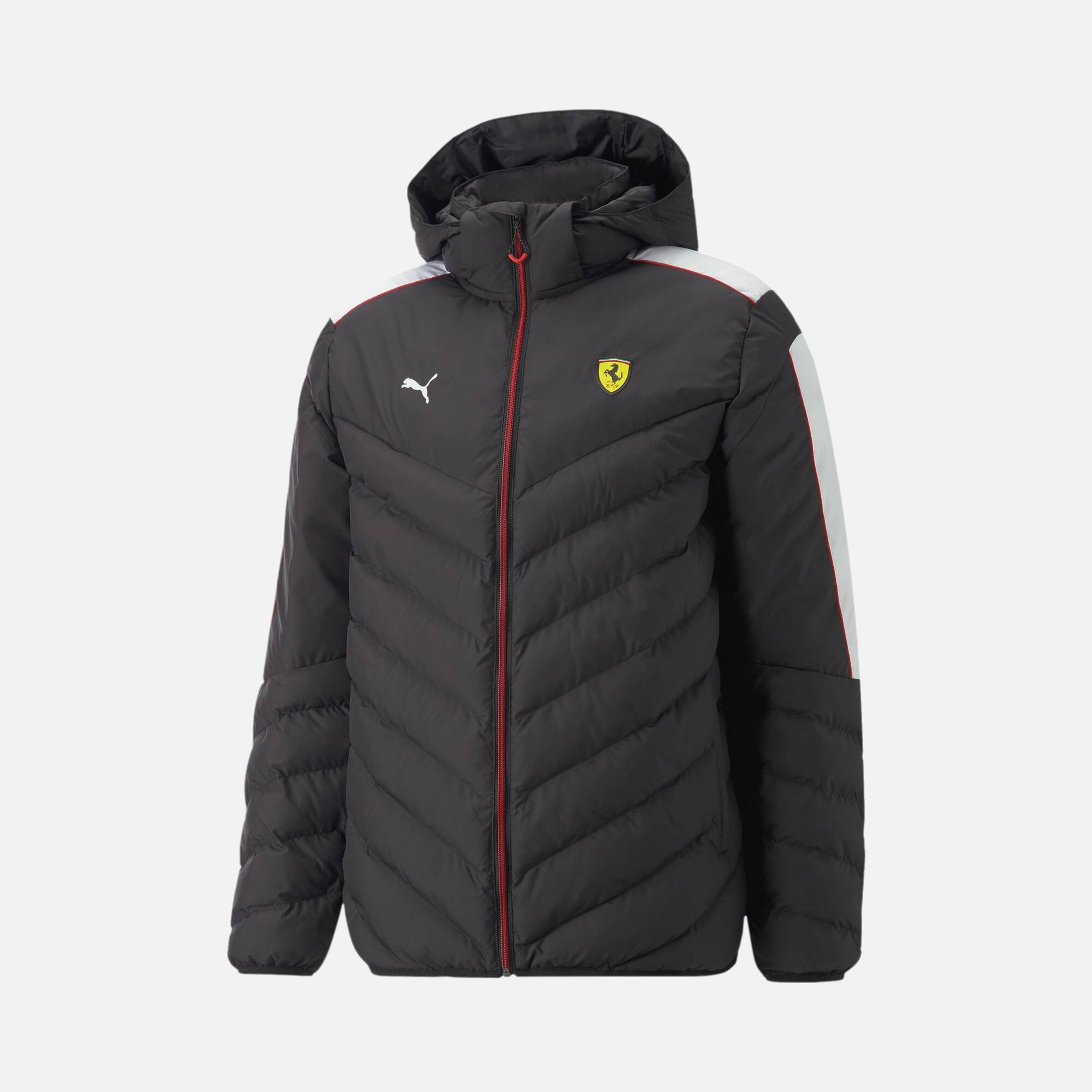 Puma Scuderia Ferrari Race MT7 Ecolite Down Full-Zip Hoodie Erkek Mont