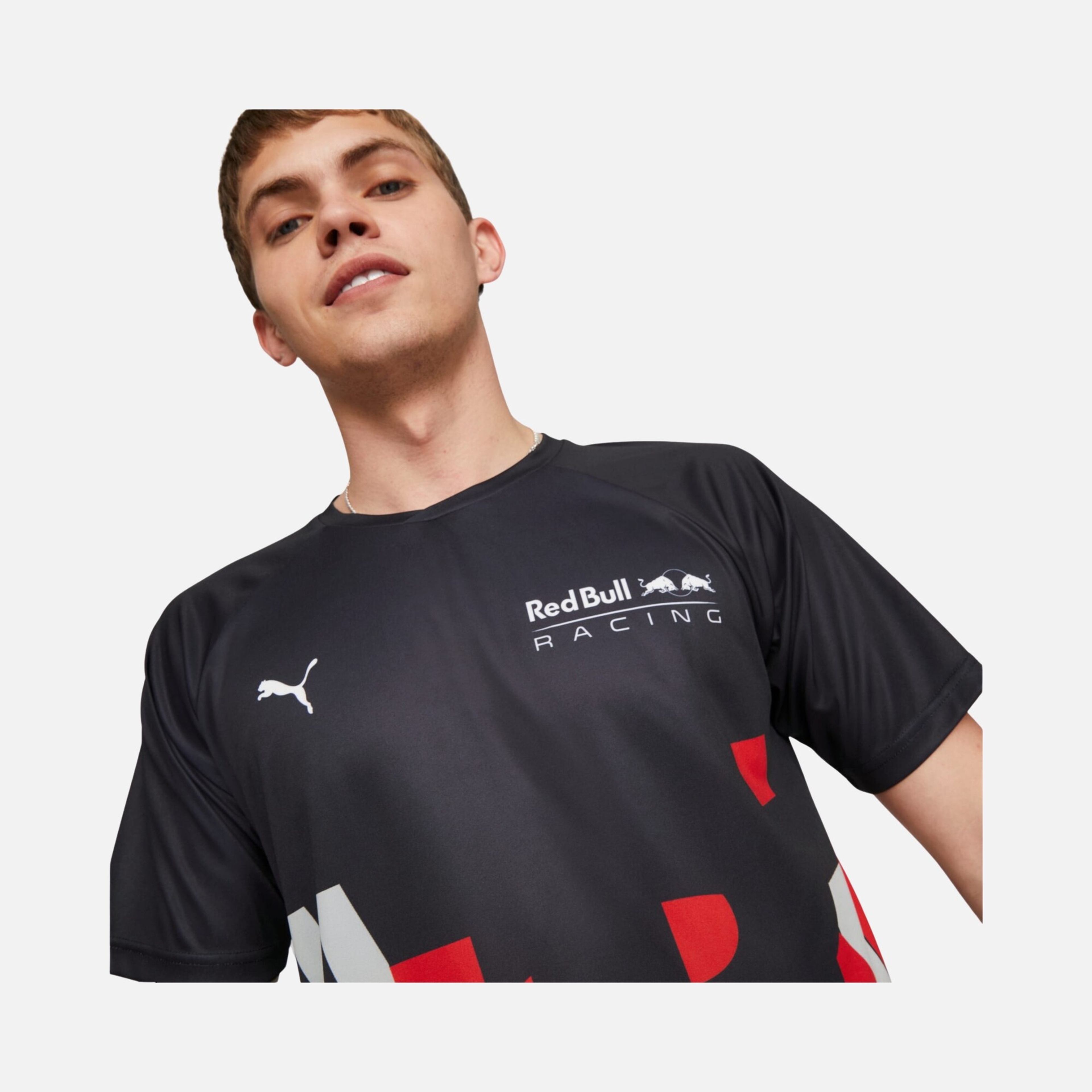 Puma Red Bull Racing Double Bull Night Sky Short-Sleeve Erkek