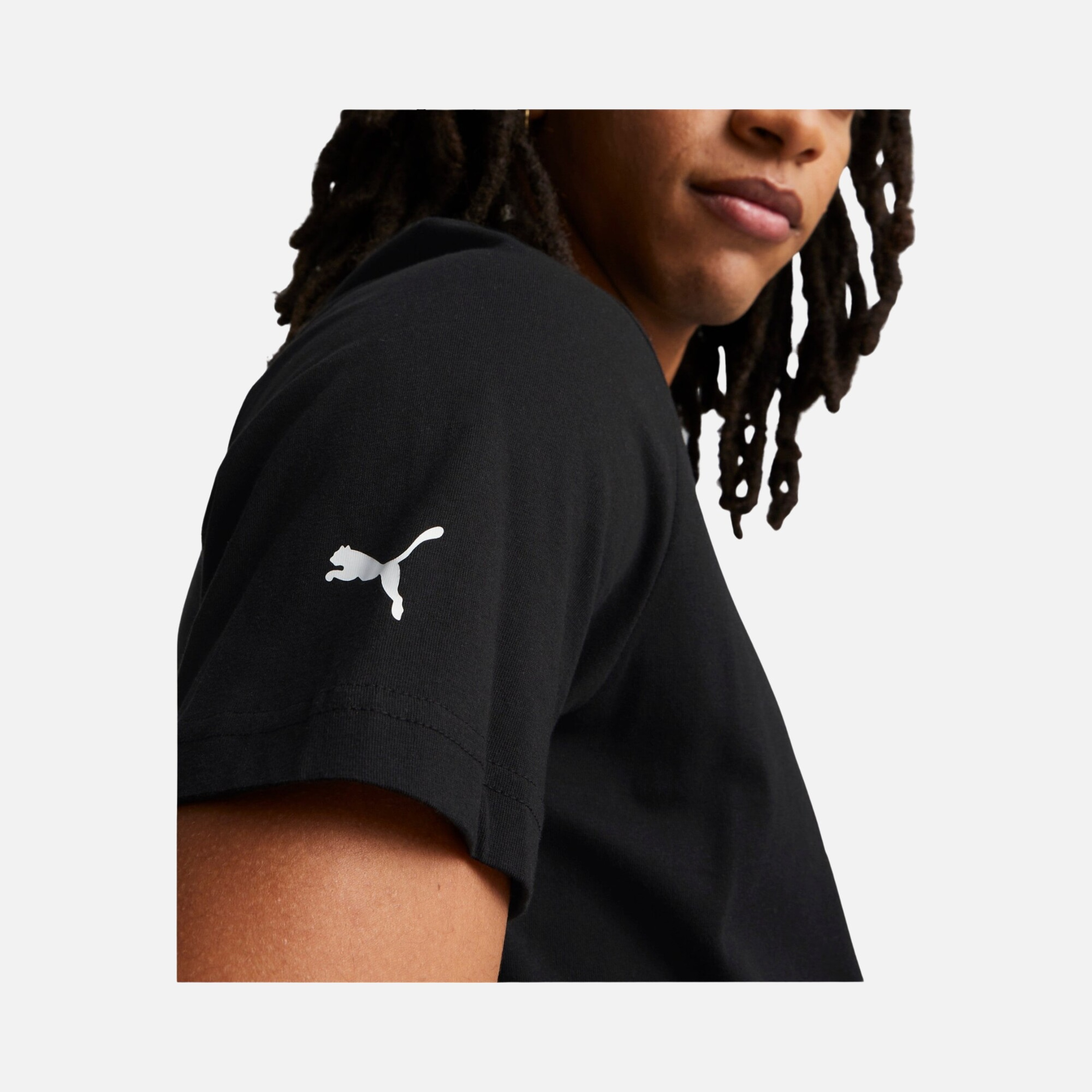 Puma BMW M Motorsport Essentials Logo Short-Sleeve Erkek Tişört