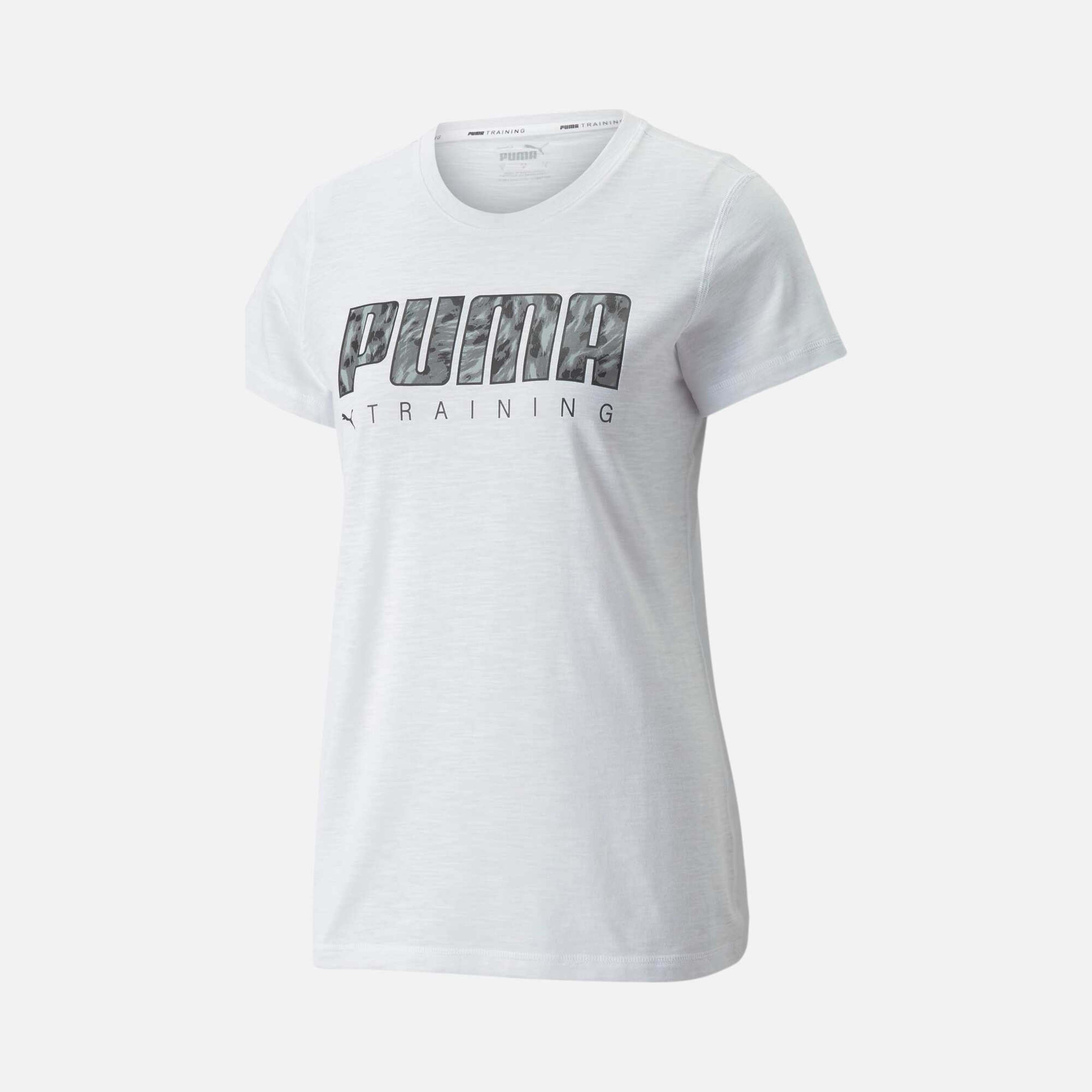 Puma Performance Logo Fill Running Short-Sleeve Kadın Tişört