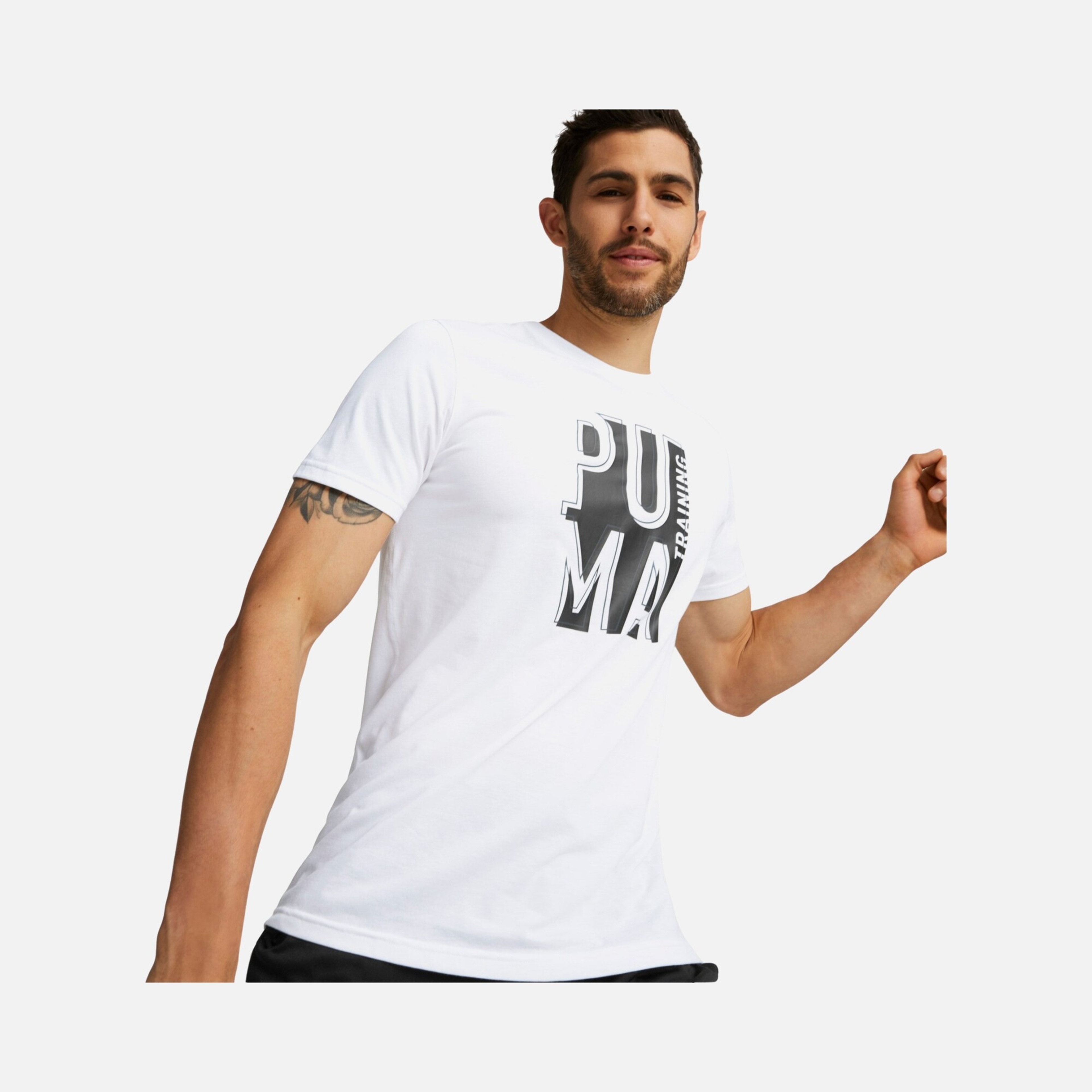 Puma Performance Running Training Short-Sleeve Erkek Tişört