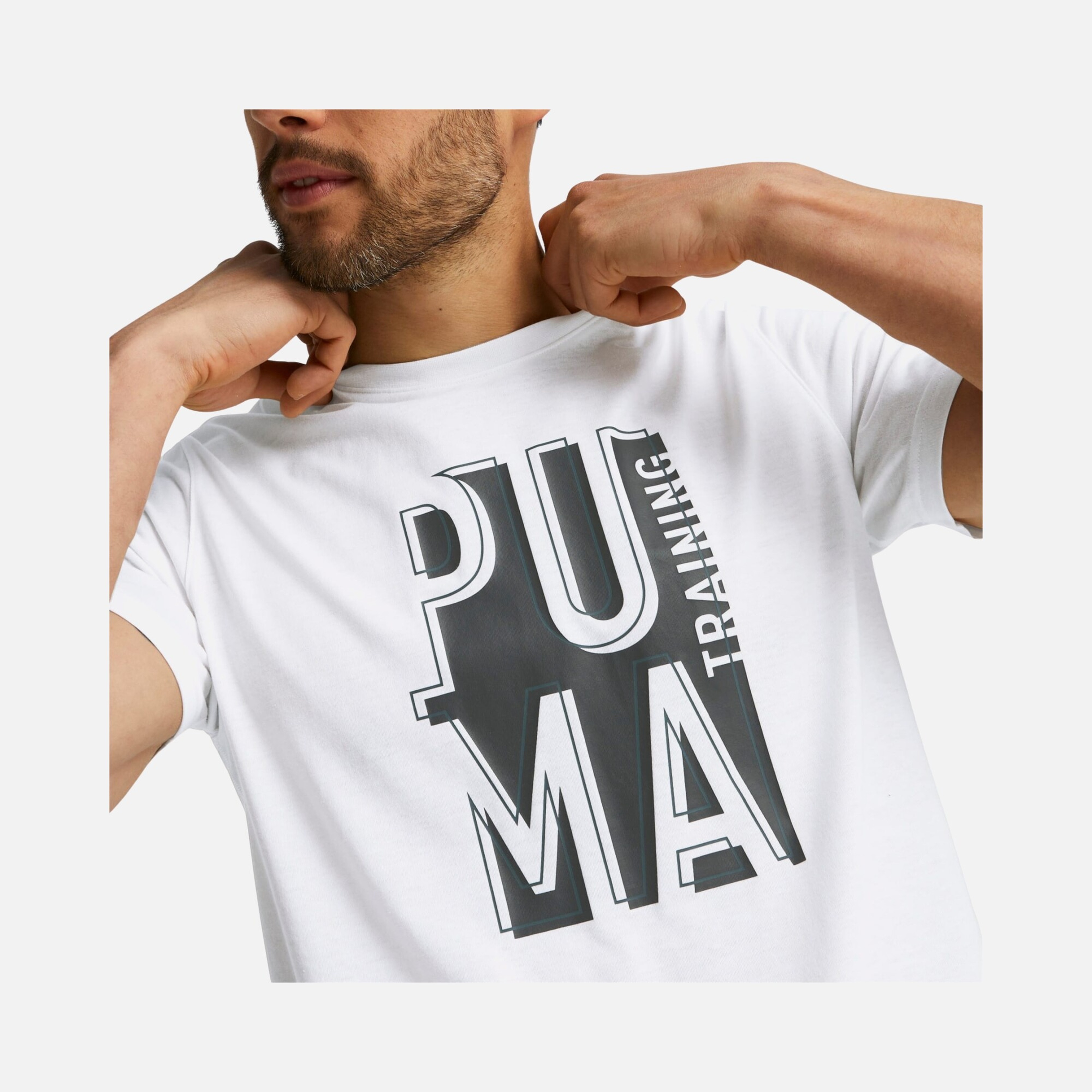 Puma Performance Running Training Short-Sleeve Erkek Tişört