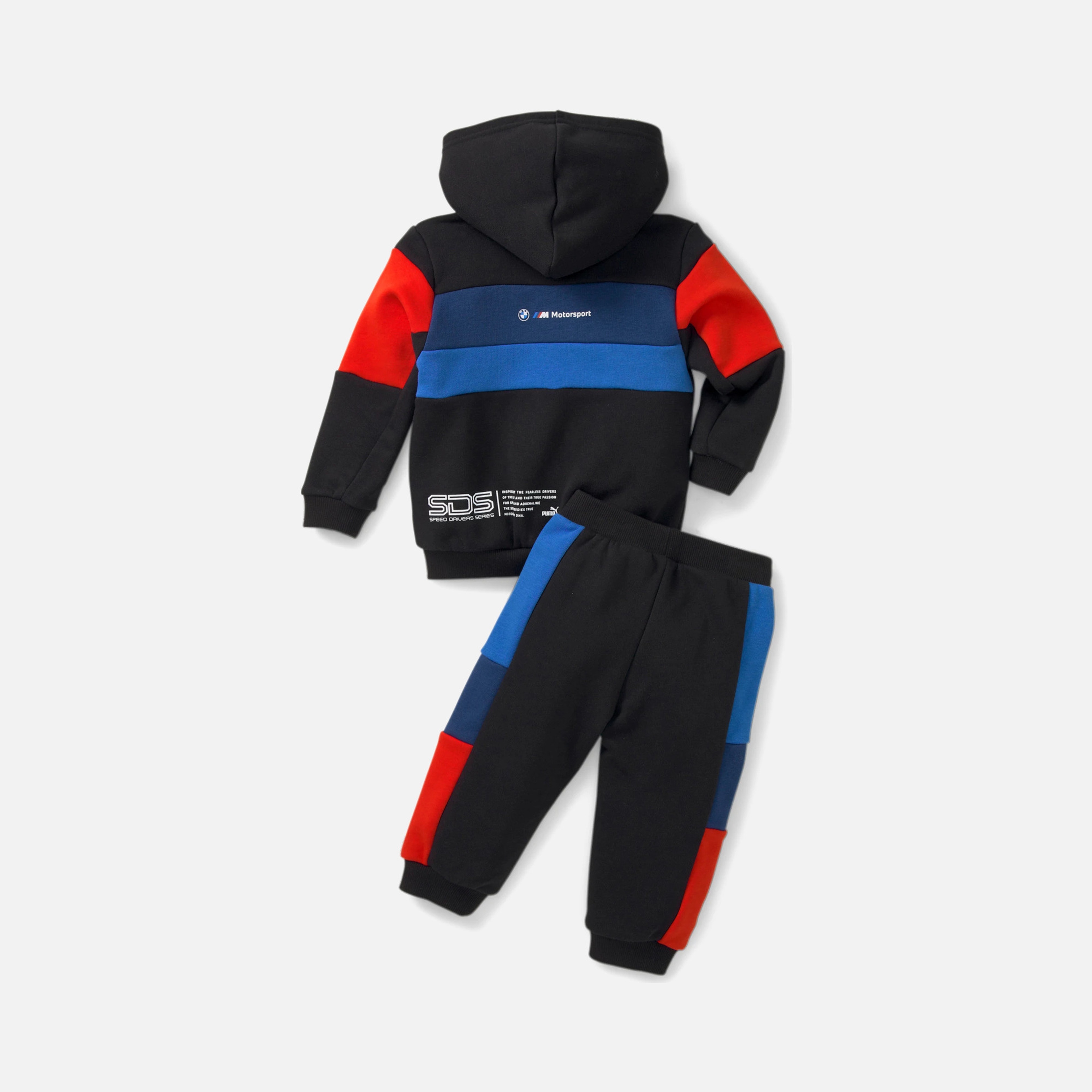 Puma BMW M Motorsport Full-Zip Hoodie Bebek Eşofman Takımı