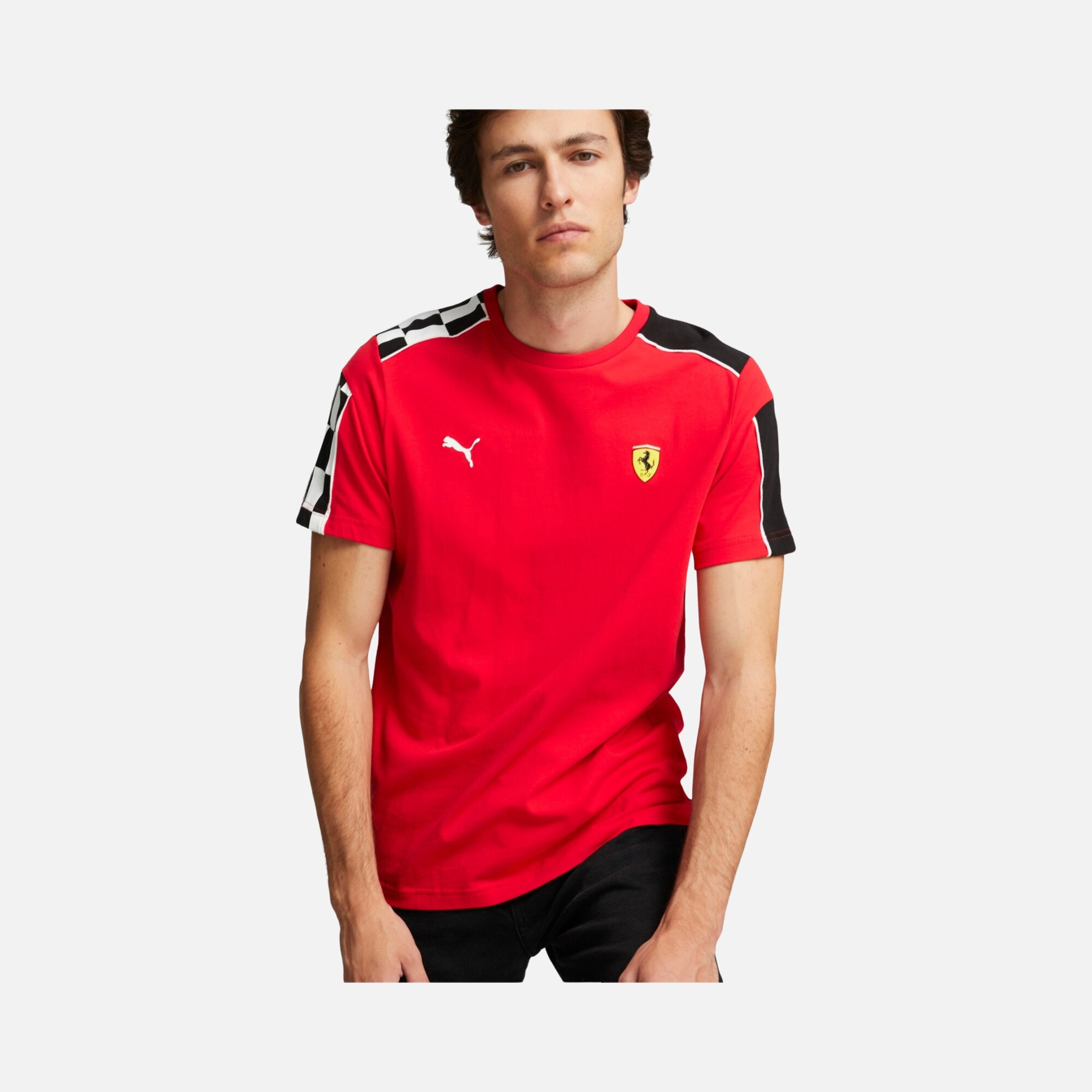 Puma Scuderia Ferrari Race MT7 Short-Sleeve Erkek Tişört