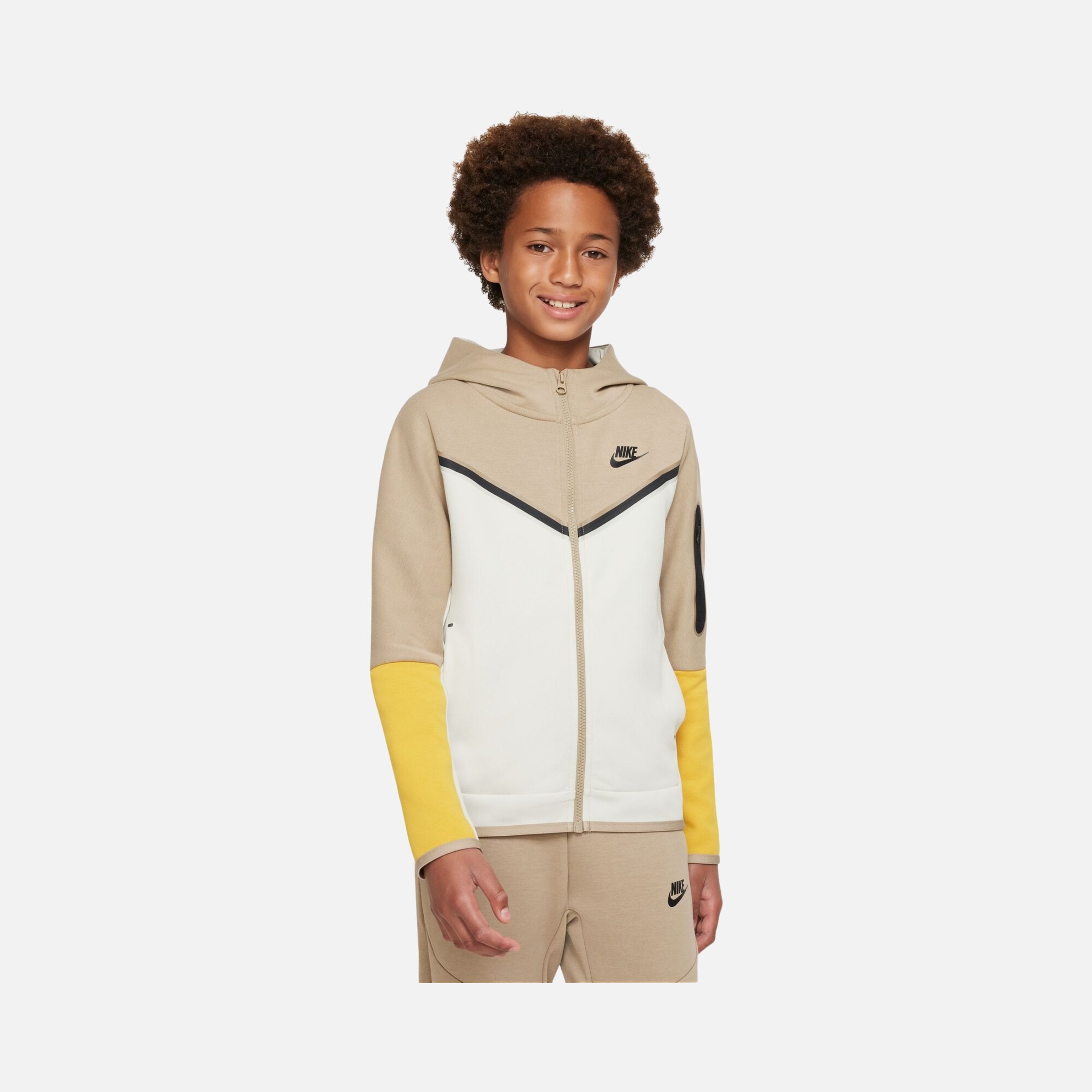 Nike Sportswear Tech Fleece Full-Zip Hoodie (Boys') Çocuk Sweatshirt