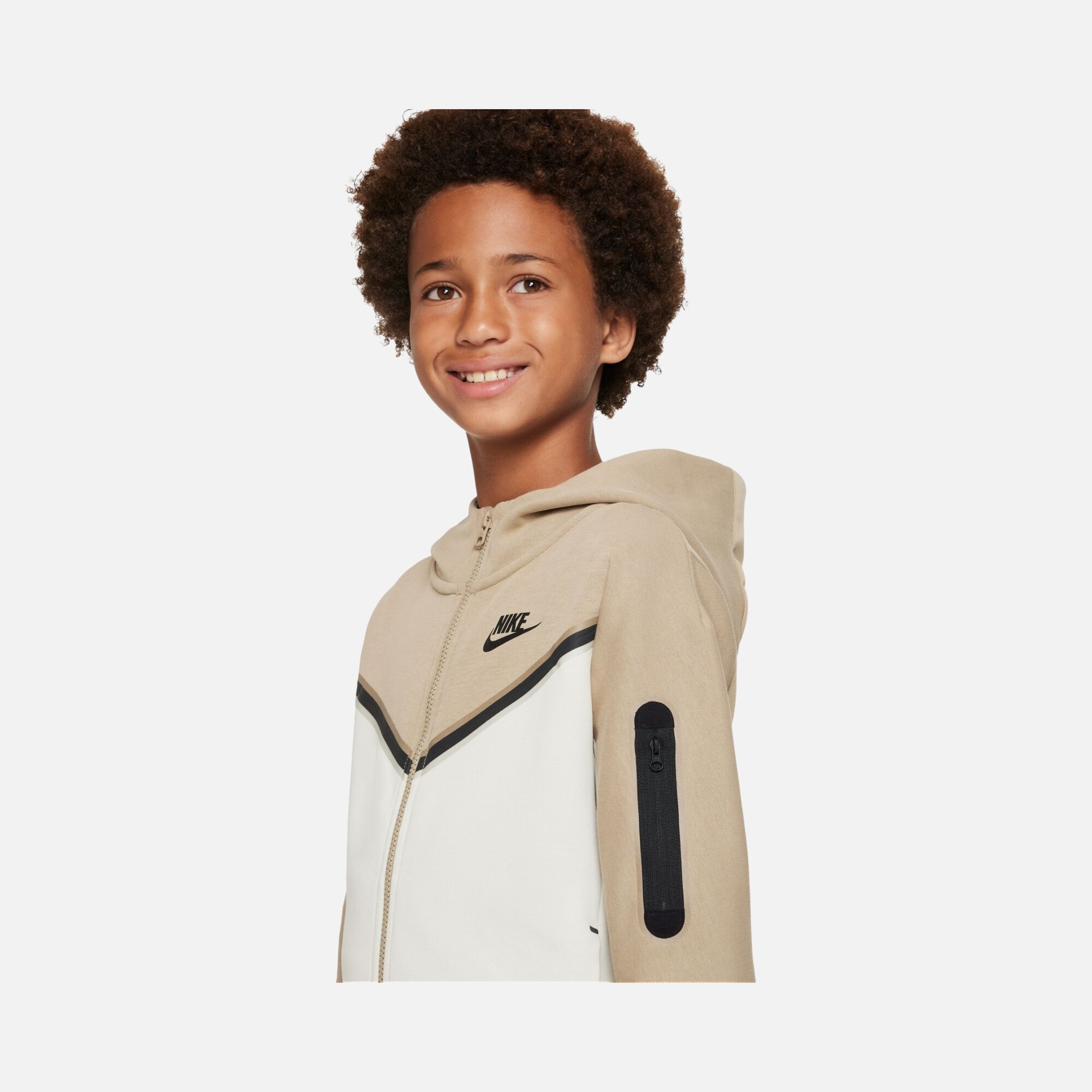 Nike Sportswear Tech Fleece Full-Zip Hoodie (Boys') Çocuk Sweatshirt