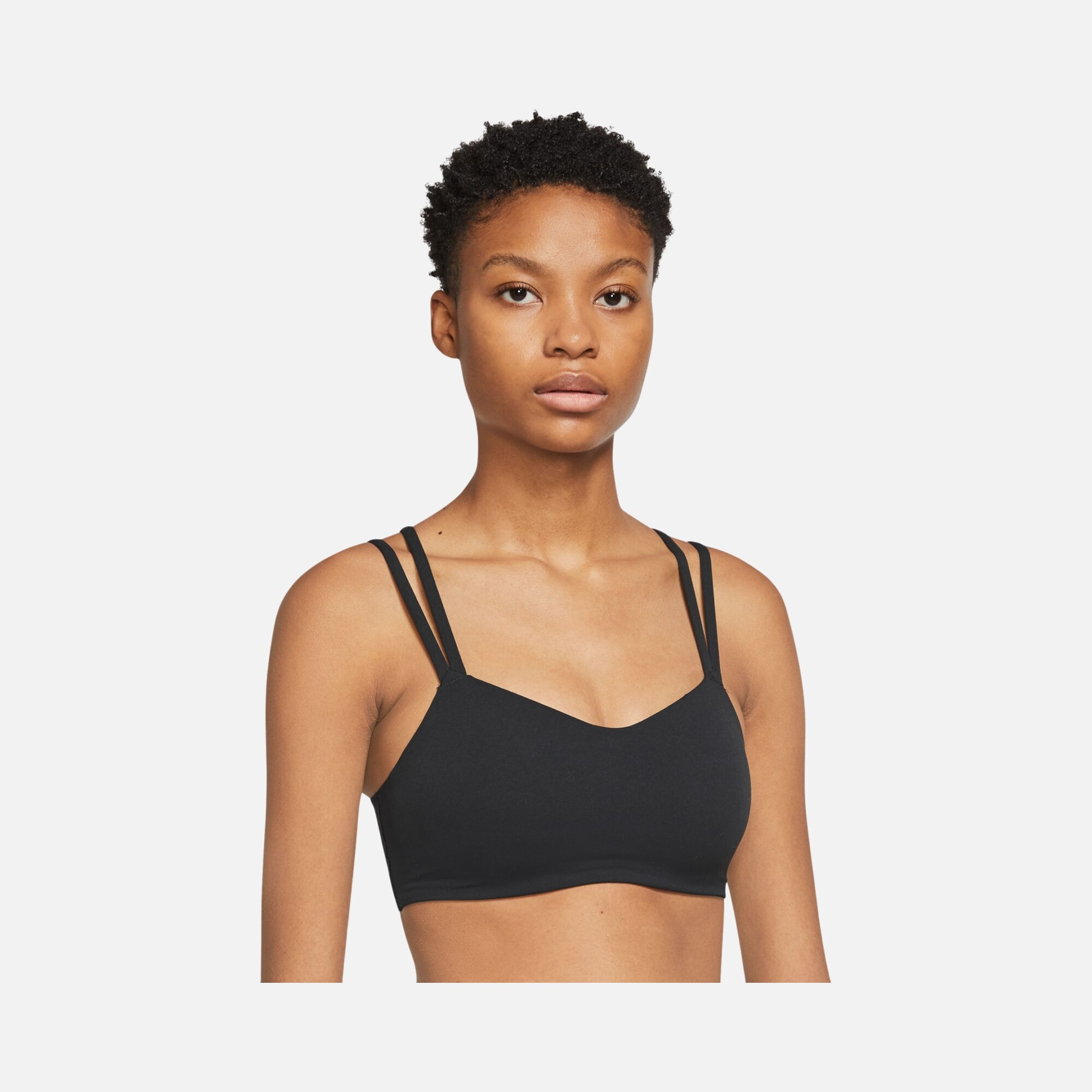 Nike Dri-Fit Alate Trace Light-Support Padded Strappy Training Kadın Bra