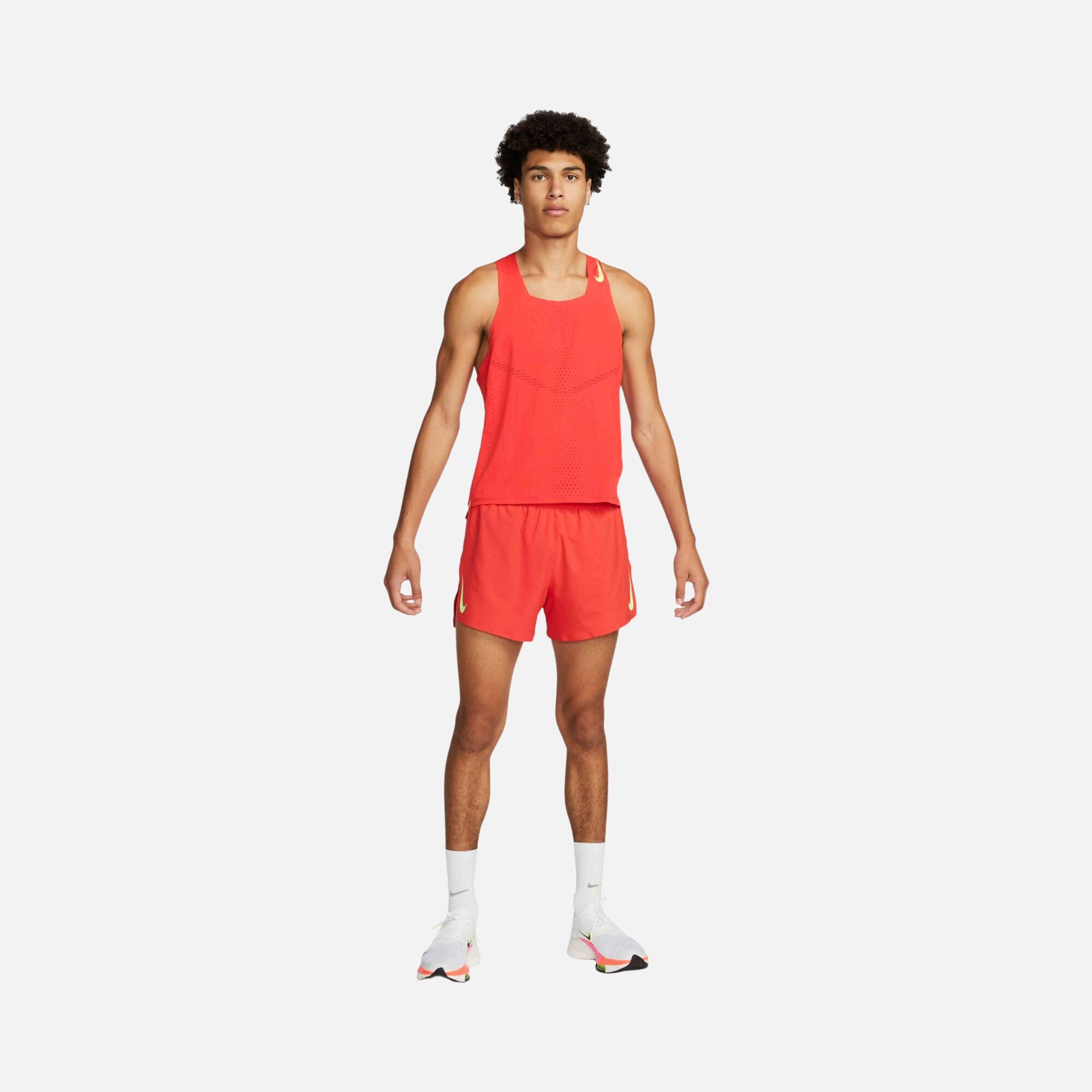 Nike Dri-Fit ADV AeroSwift Singlet Running Racing Erkek Atlet