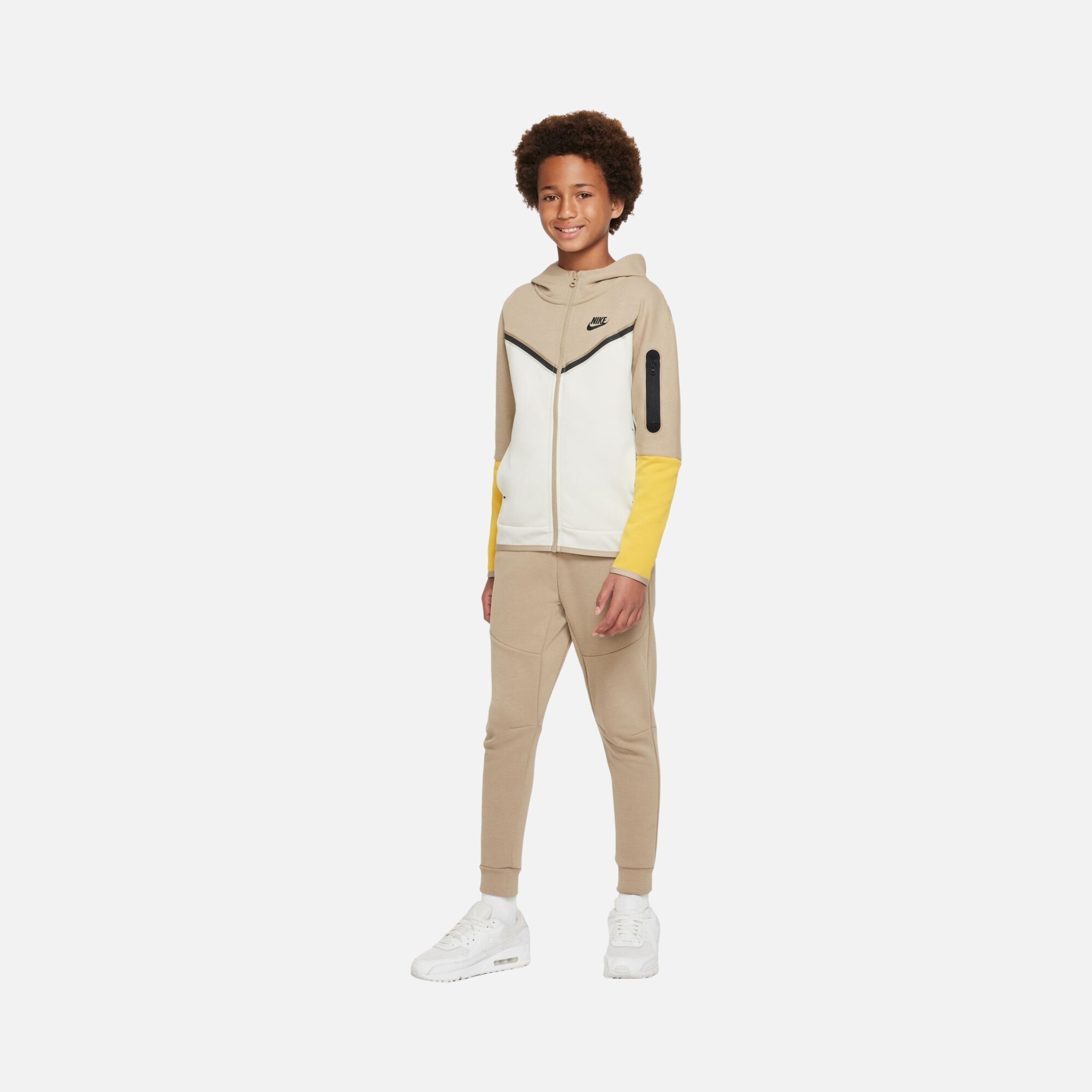 Nike Sportswear Tech Fleece Full-Zip Hoodie (Boys') Çocuk Sweatshirt