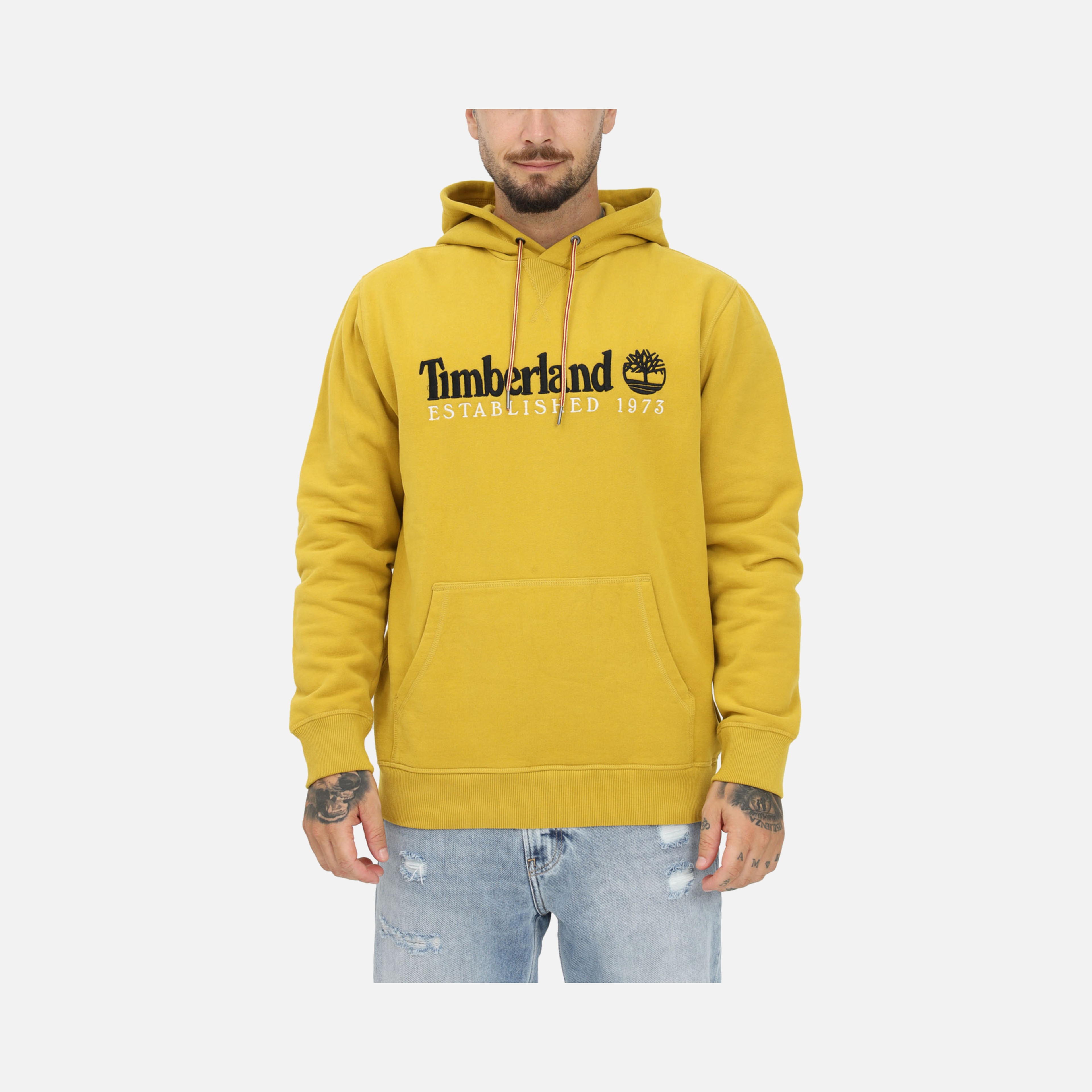Timberland Heritage Essential 1973 Graphic Hoodie Erkek Sweatshirt
