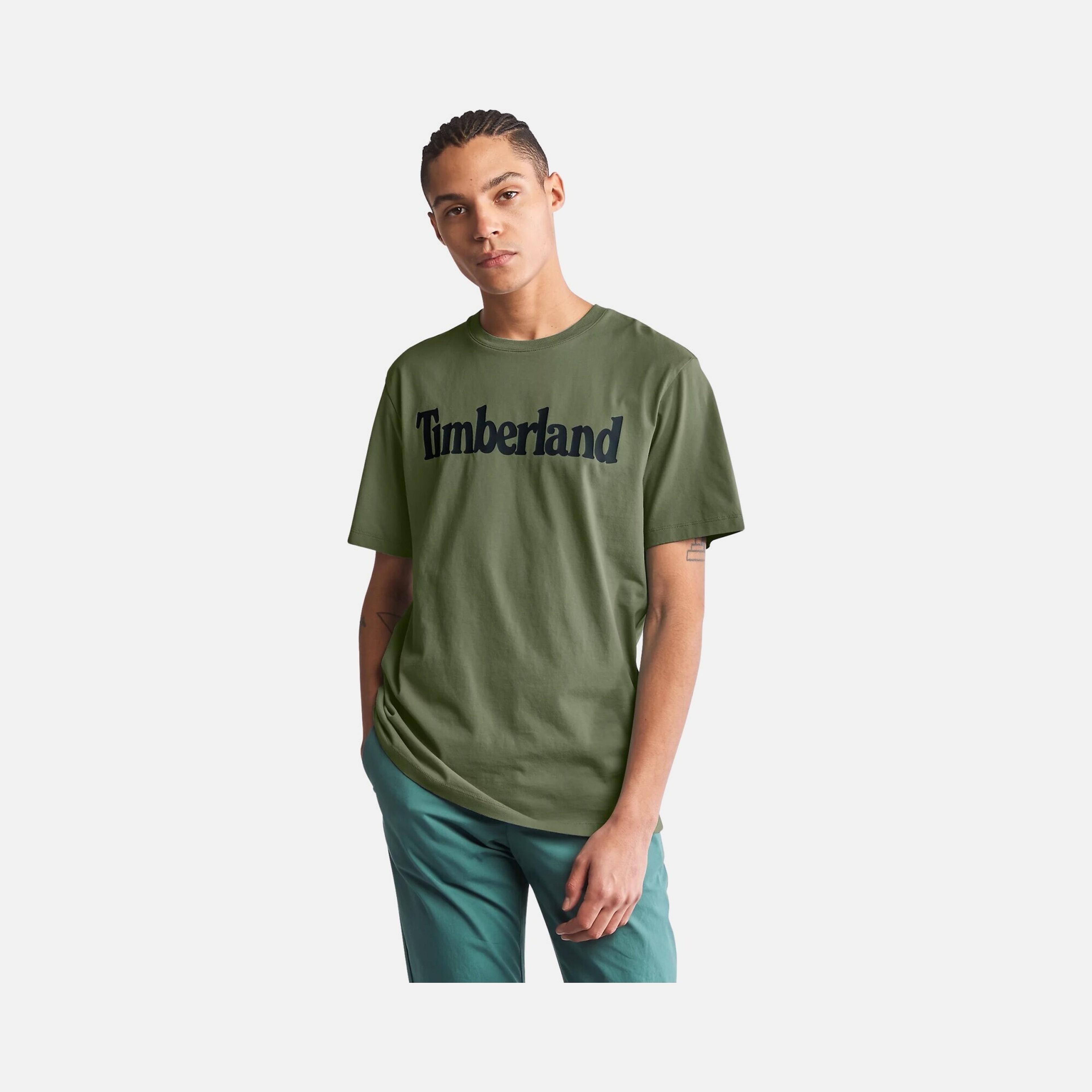 Timberland Sportswear Kennebec Linear Short-Sleeve Erkek Tişört