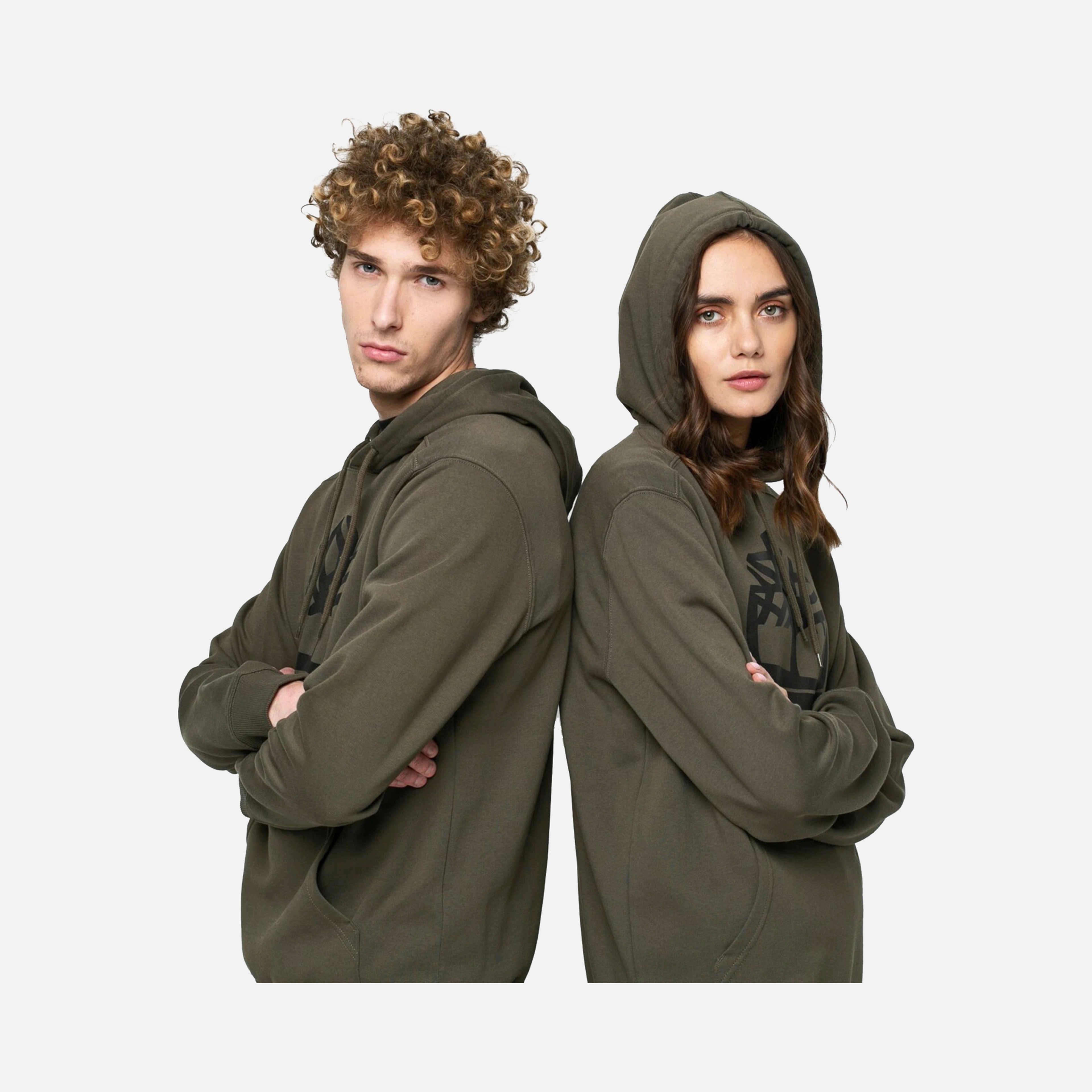 Timberland Core Tree Logo Graphic Pullover Hoodie Erkek Sweatshirt