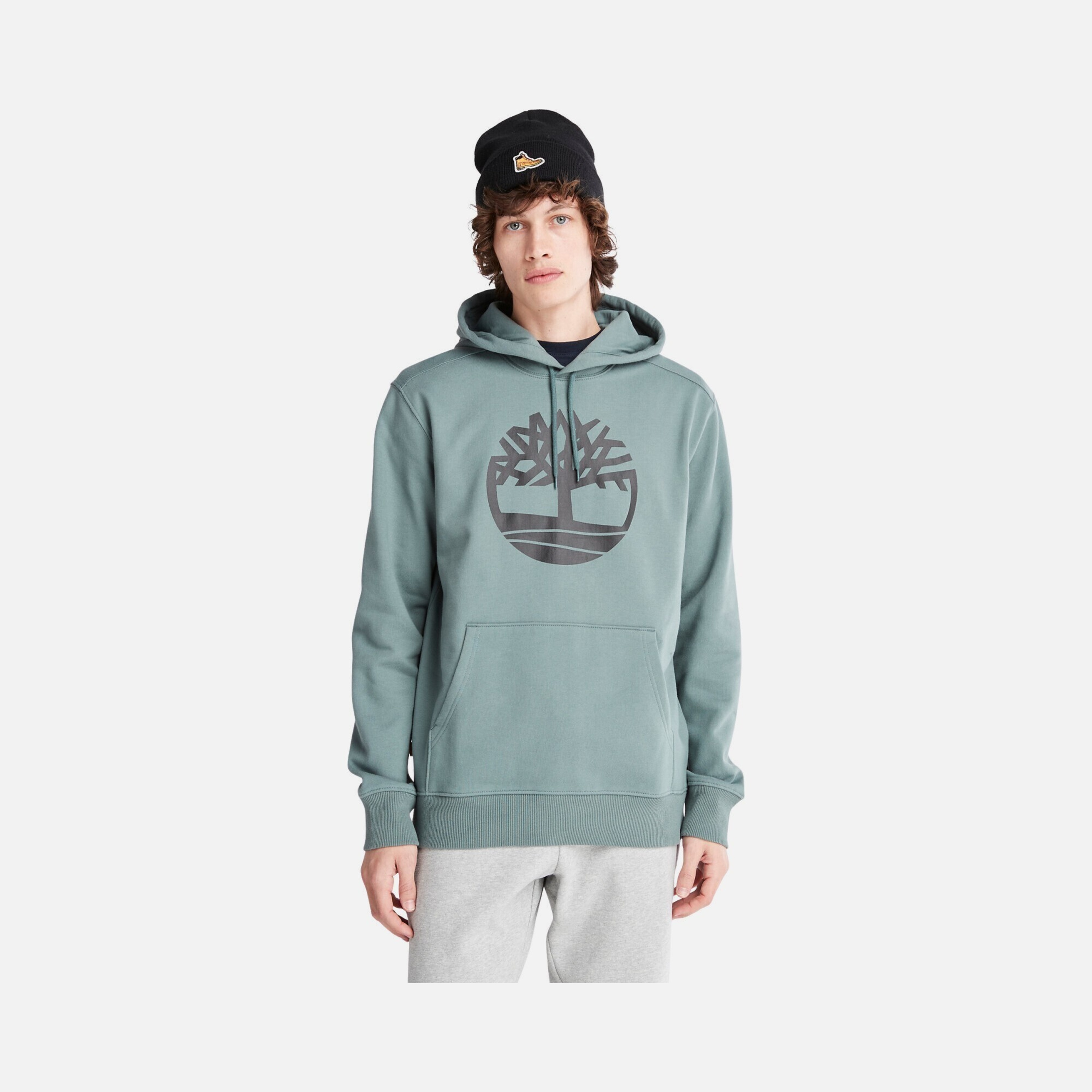Timberland Core Tree Logo Graphic Pullover Hoodie Erkek Sweatshirt