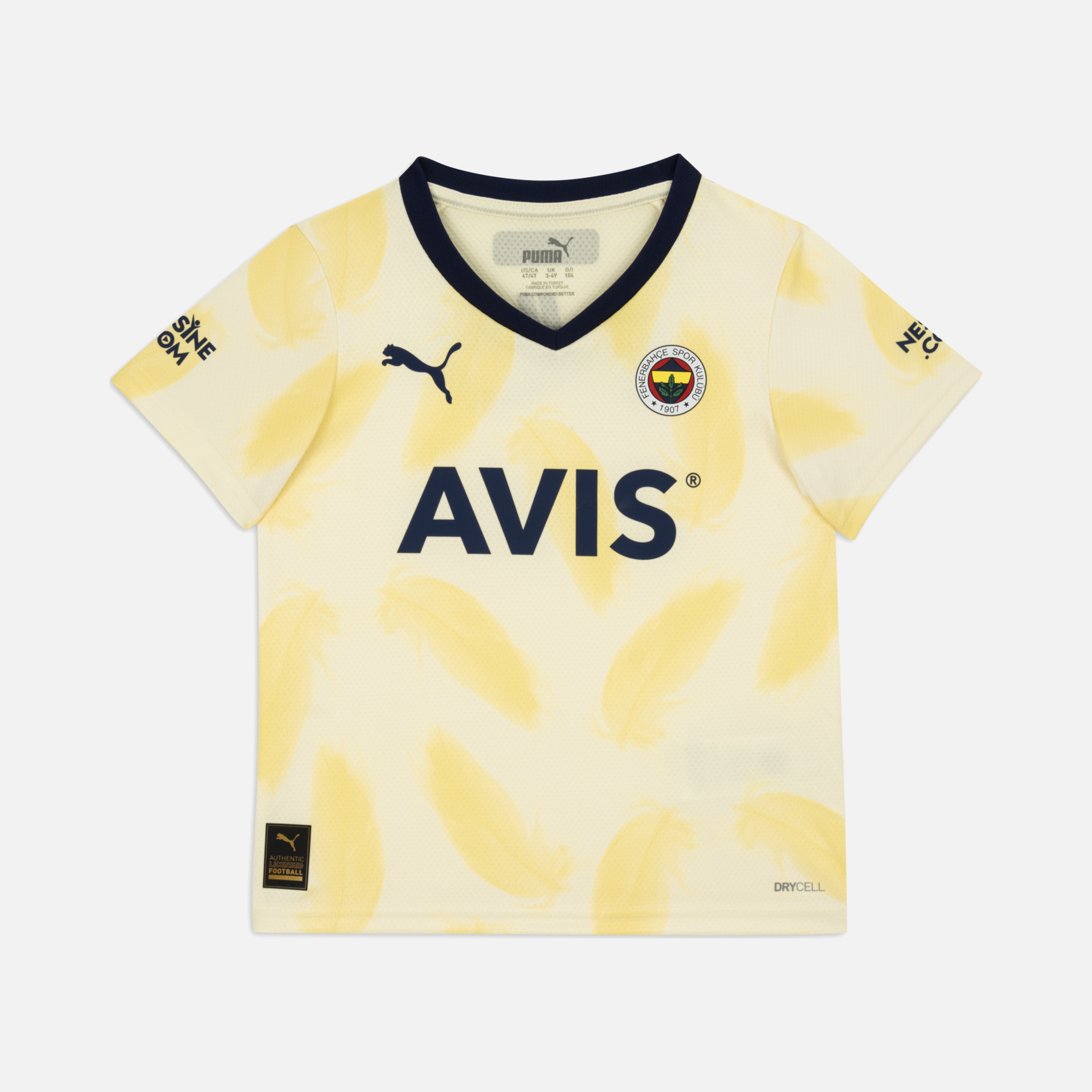 Puma Fenerbahçe S.K. 2022-2023 Deplasman Çocuk Forma Takım