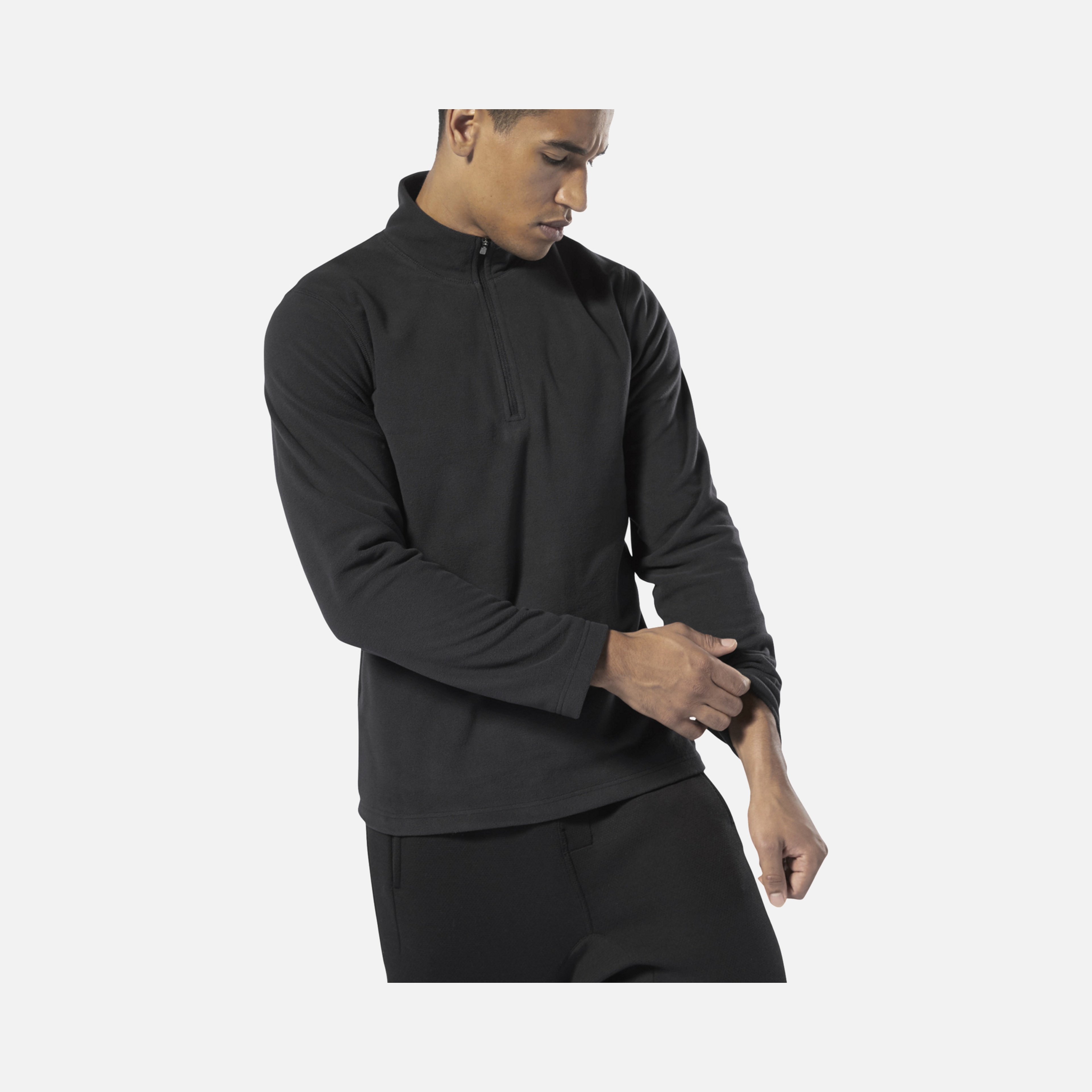 Reebok OD Fleece Half-Zip Erkek Sweatshirt
