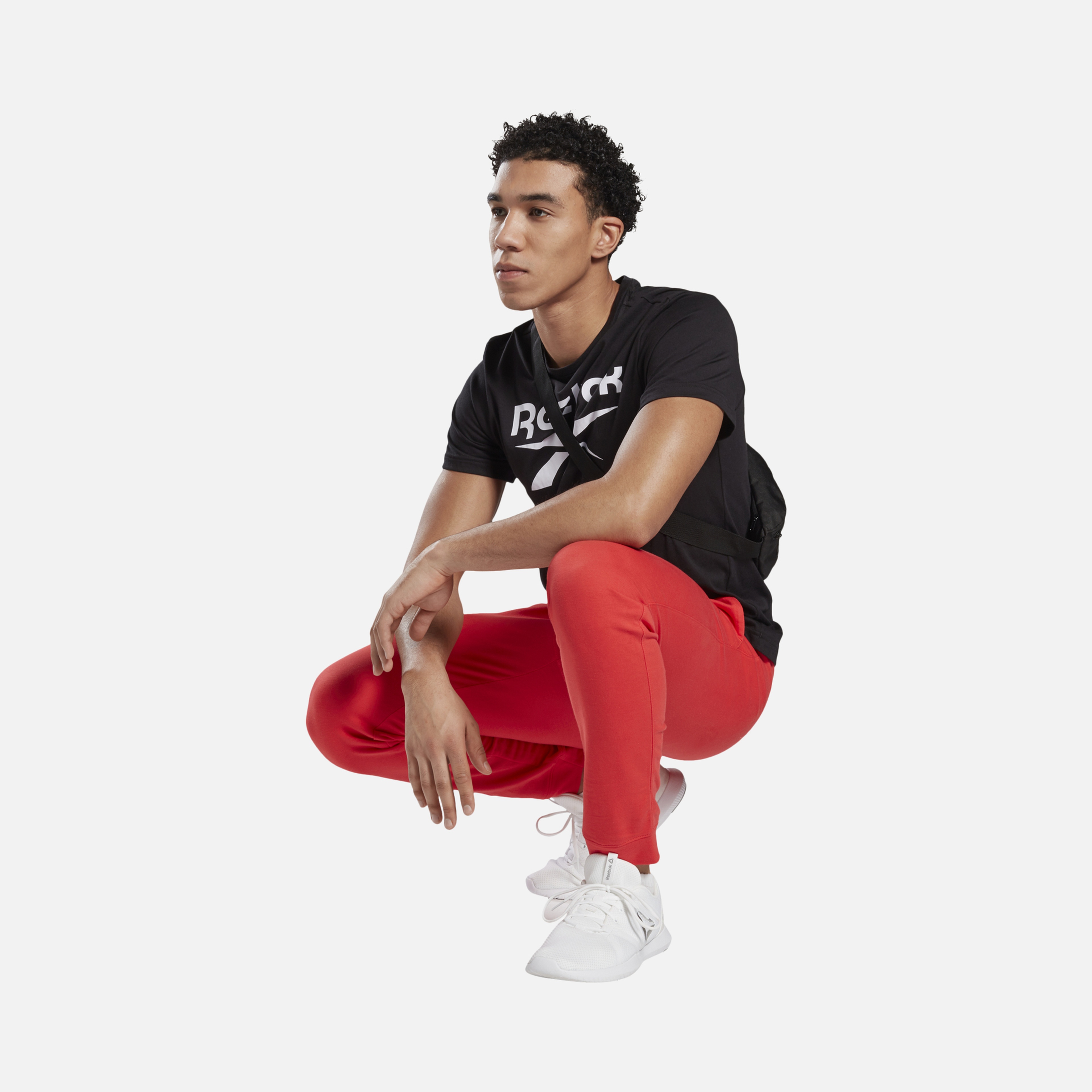 Reebok Graphic Series Stacked Short-Sleeve Erkek Tişört