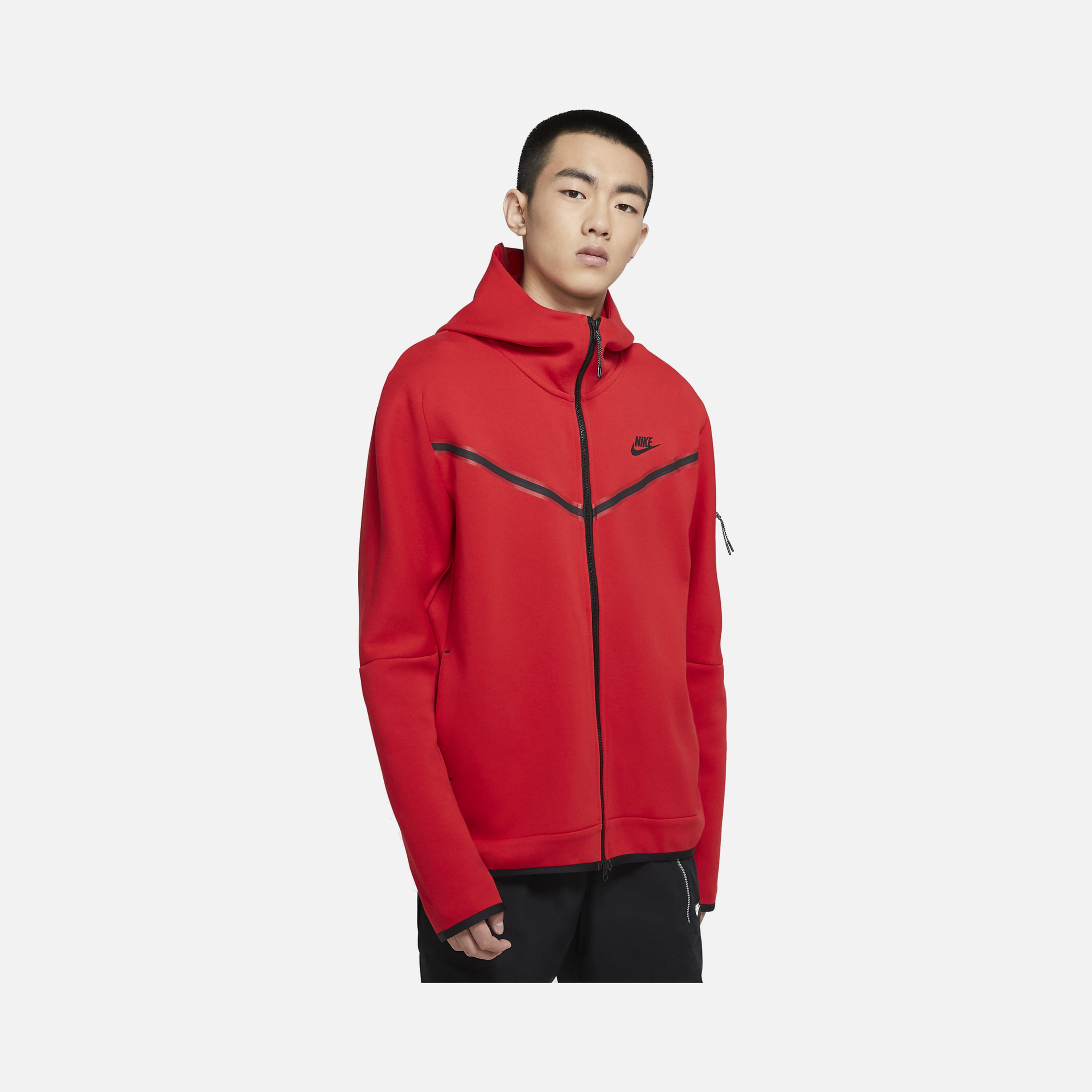Nike Sportswear Tech Fleece Full-Zip Hoodie Erkek Sweatshirt