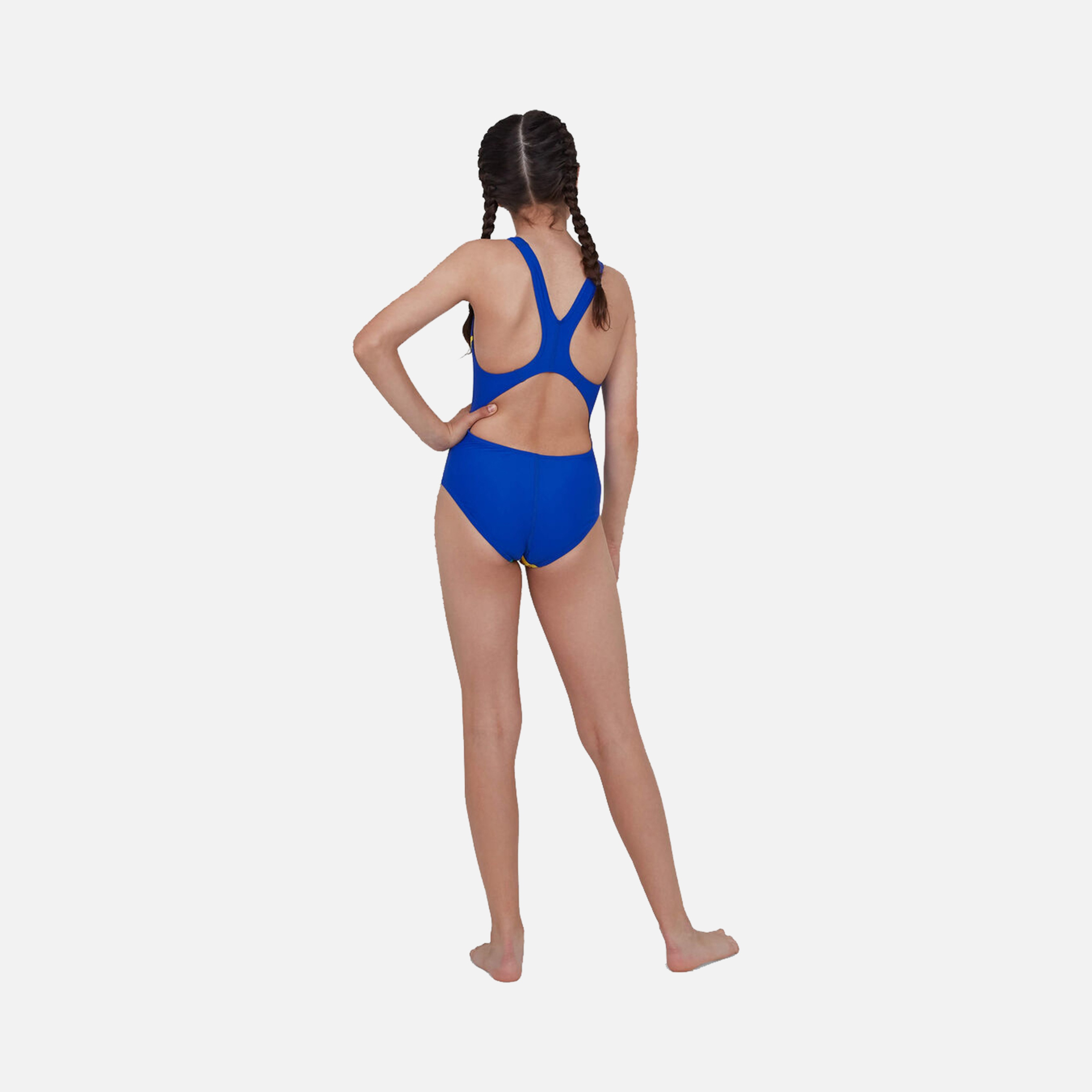 Speedo DazzleBloc Splashback (Girls') Çocuk Mayo
