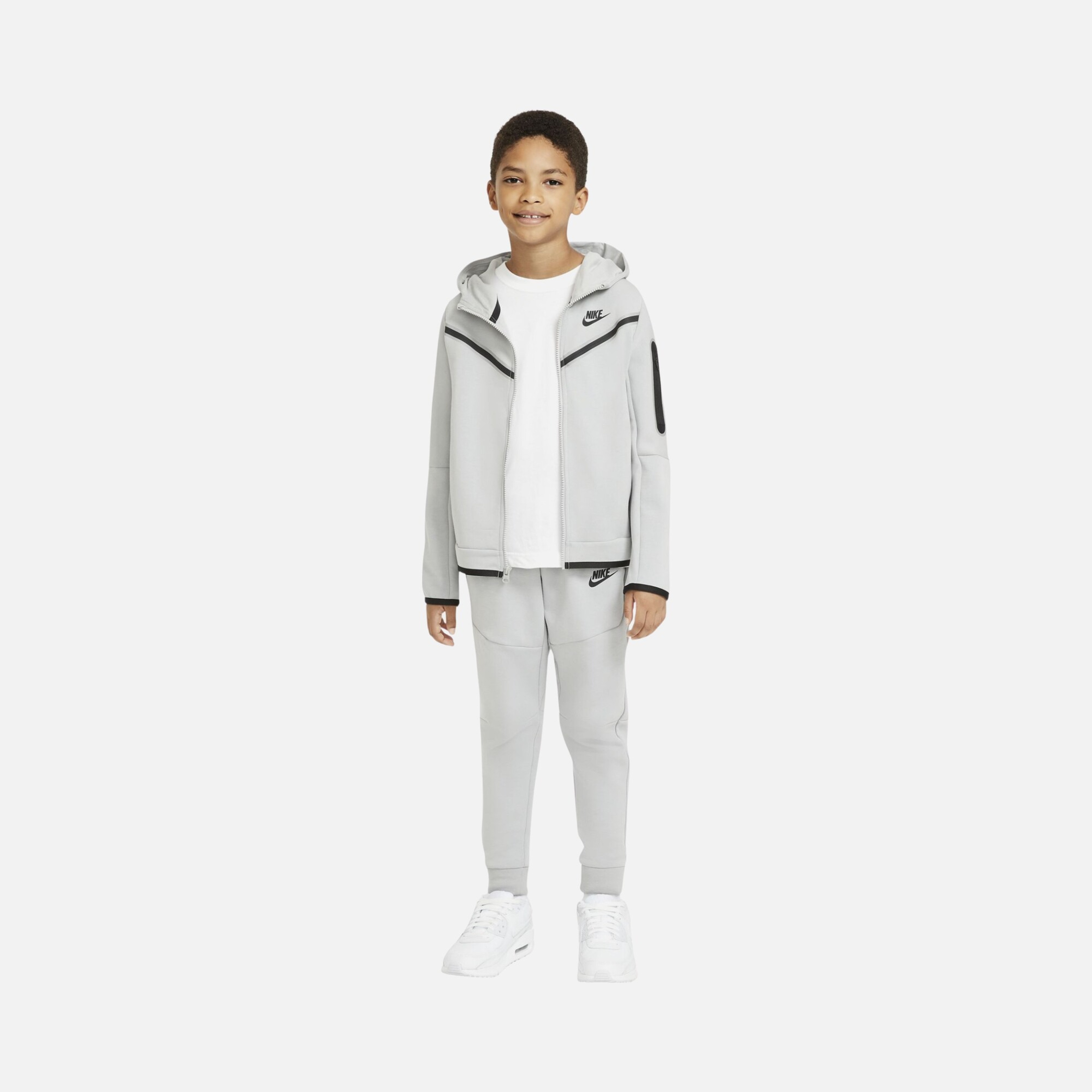 Nike Sportswear Tech Fleece Full-Zip Hoodie (Boys') Çocuk Sweatshirt