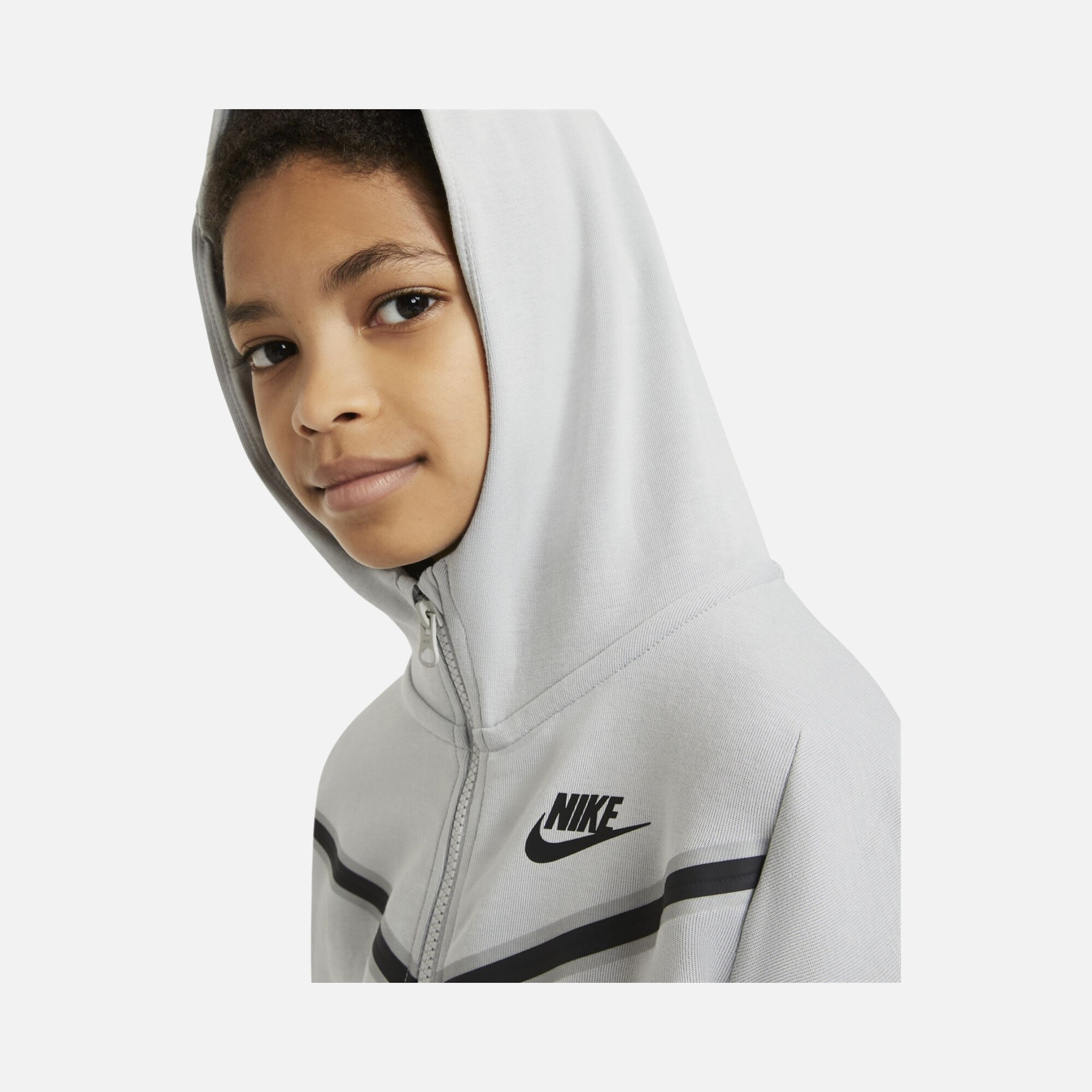 Nike Sportswear Tech Fleece Full-Zip Hoodie (Boys') Çocuk Sweatshirt
