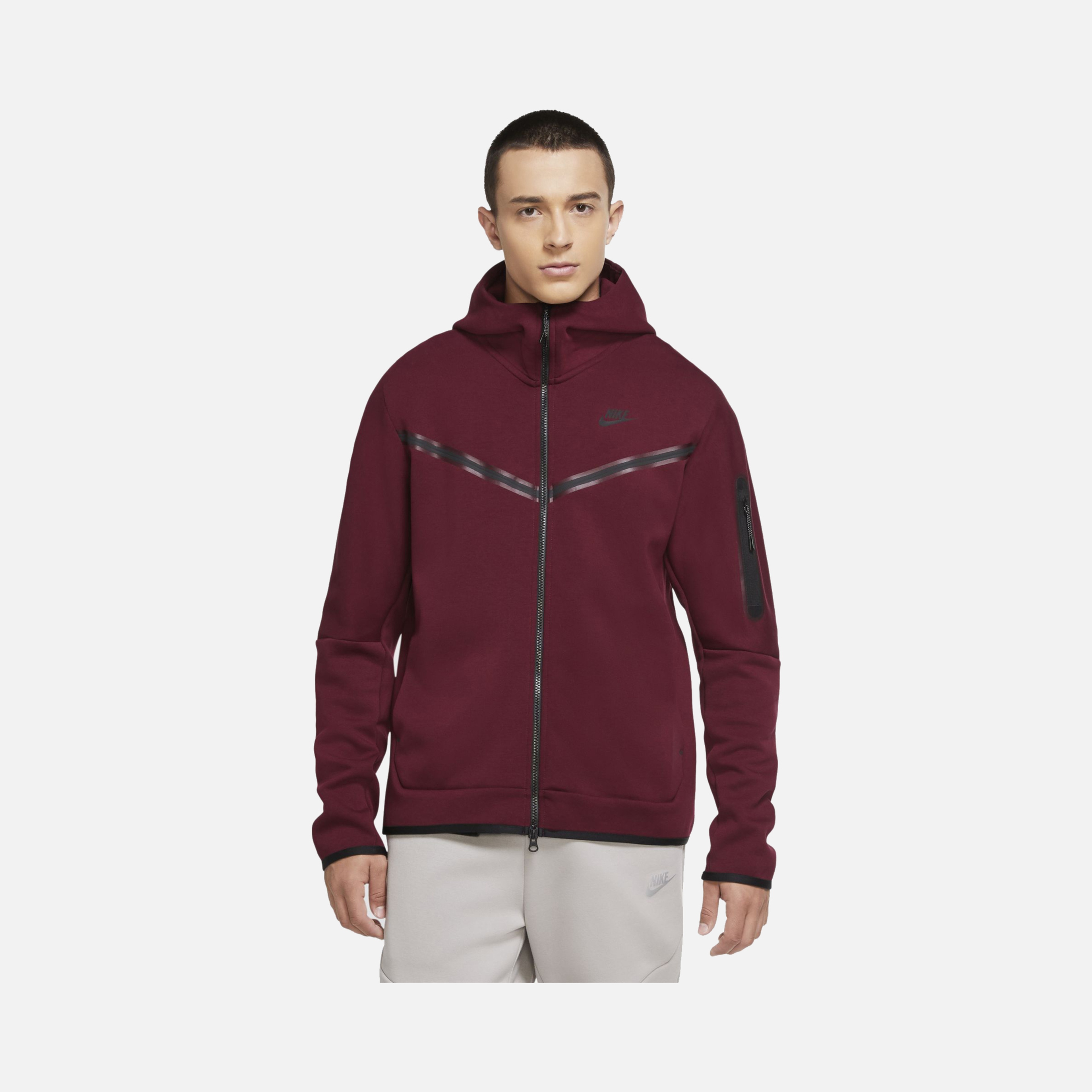 Nike Sportswear Tech Fleece Full-Zip Hoodie Erkek Sweatshirt
