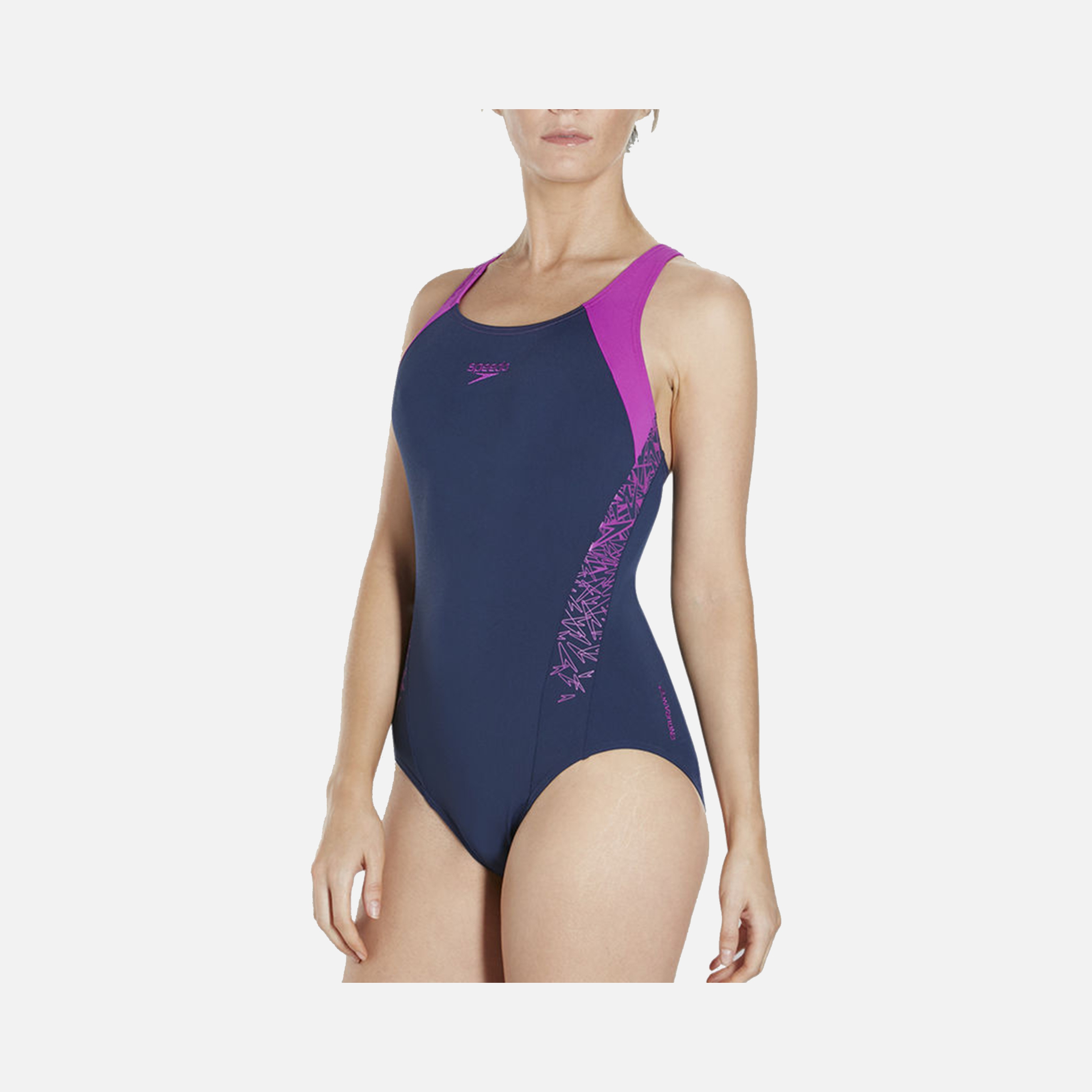 Speedo Boom Splice Racerback Kadın Mayo