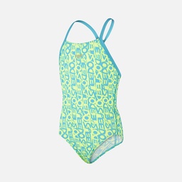 Speedo All Over Rippleback (Girls') Çocuk Mayo