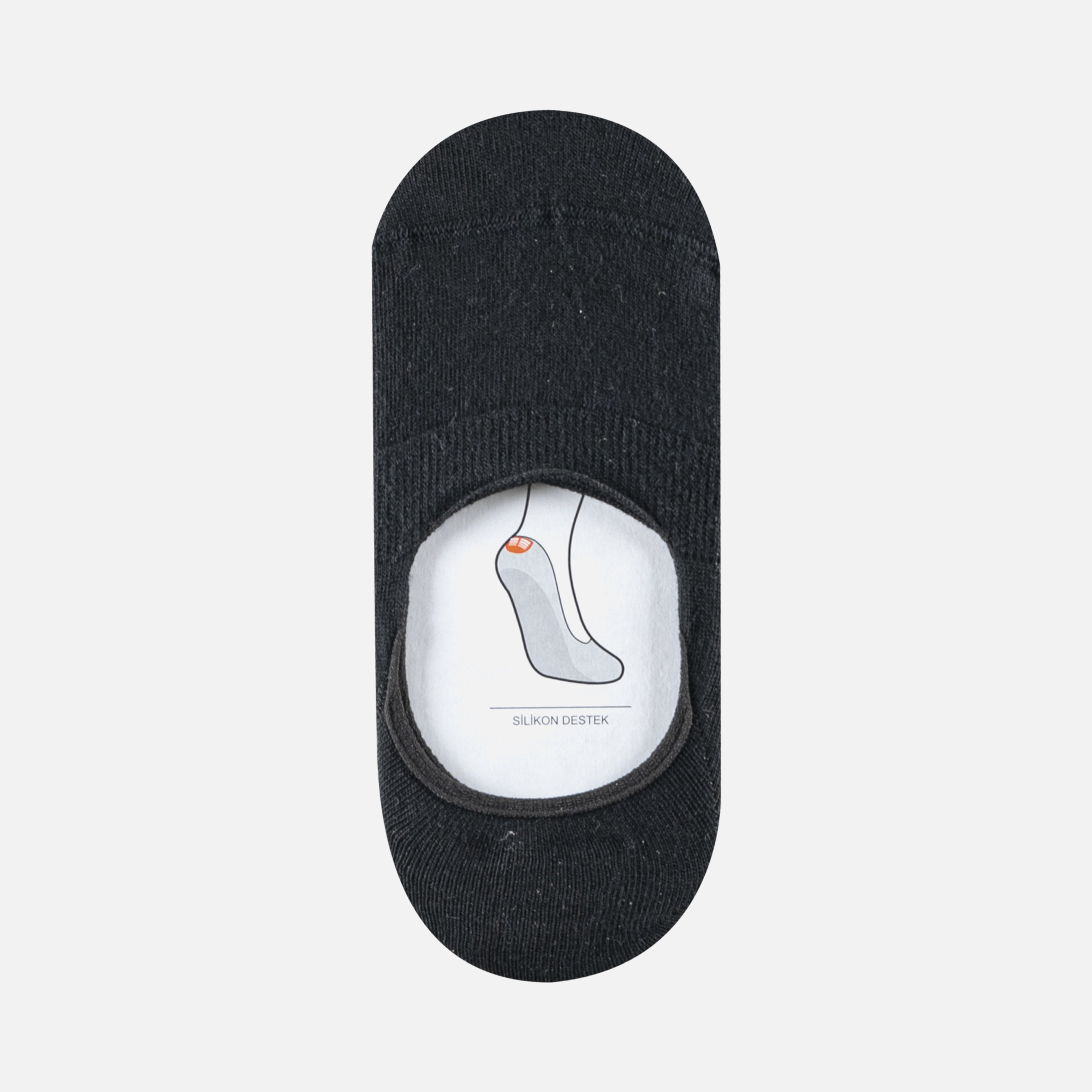 Barçın Basics Sportswear Slikonlu Unisex Babet Çorap