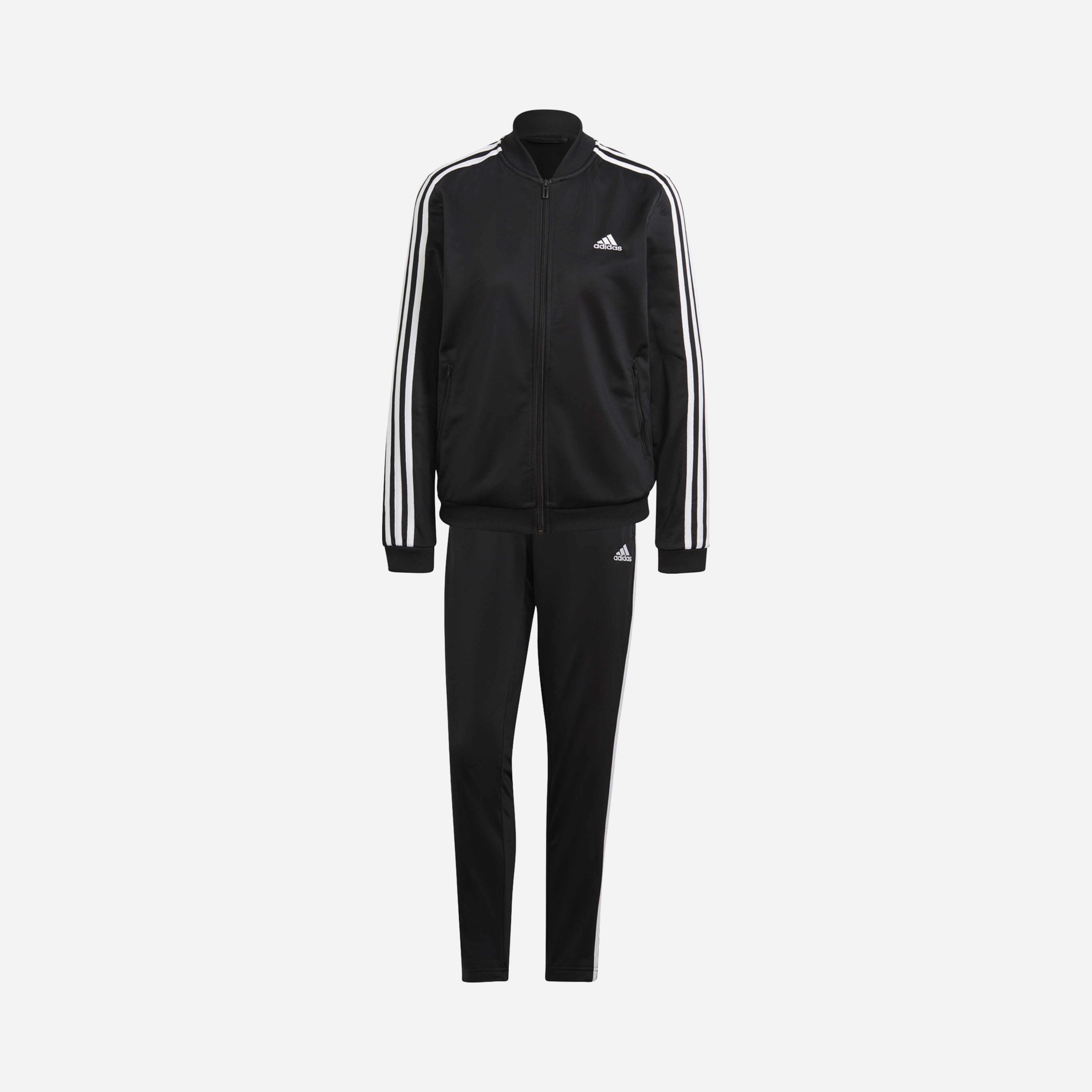 adidas Essentials 3-Stripes Full-Zip Kadın Eşofman Takımı