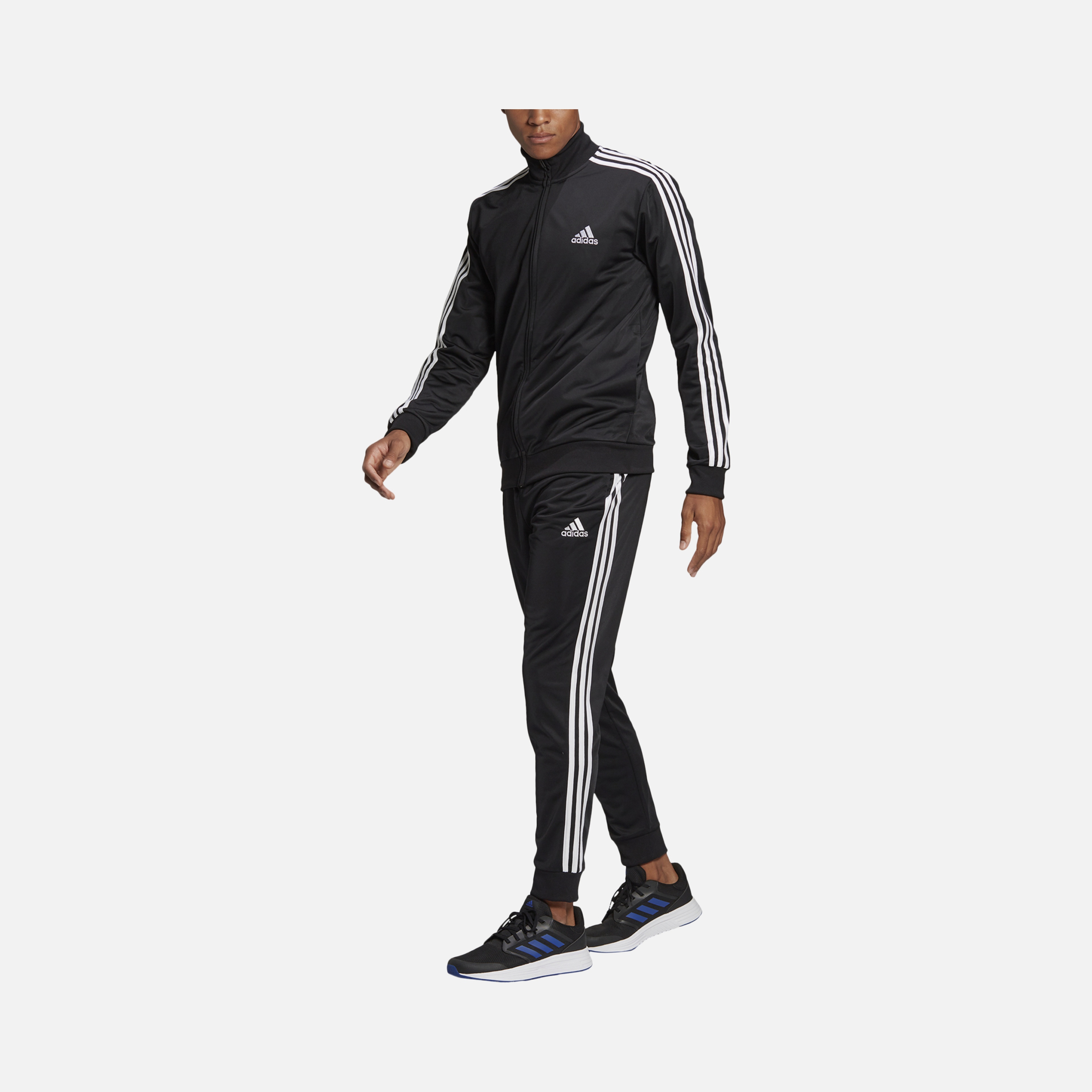 adidas Primegreen Essentials 3-Stripes Track Suit Erkek Eşofman Takımı