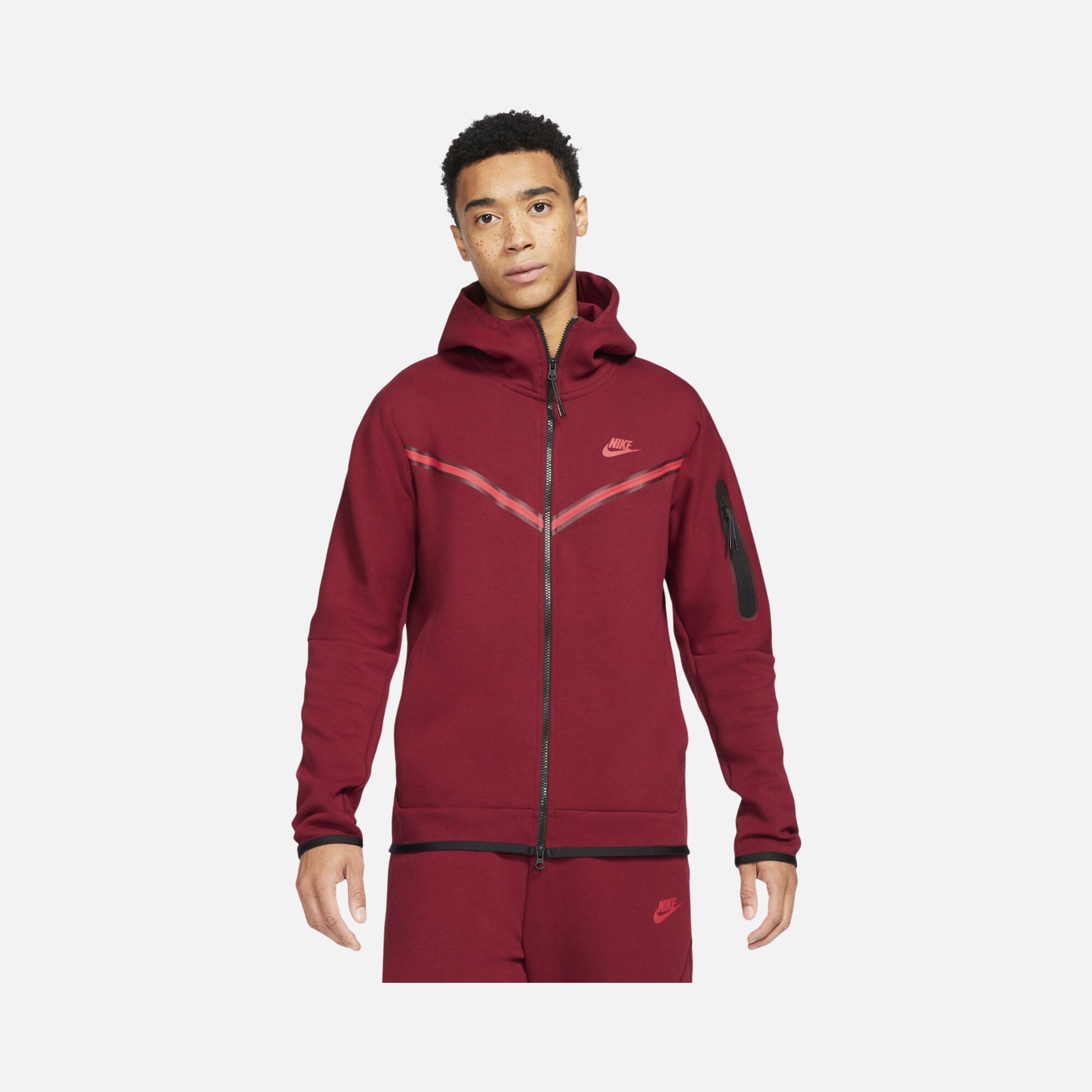 Nike Sportswear Tech Fleece Full-Zip Hoodie Erkek Sweatshirt
