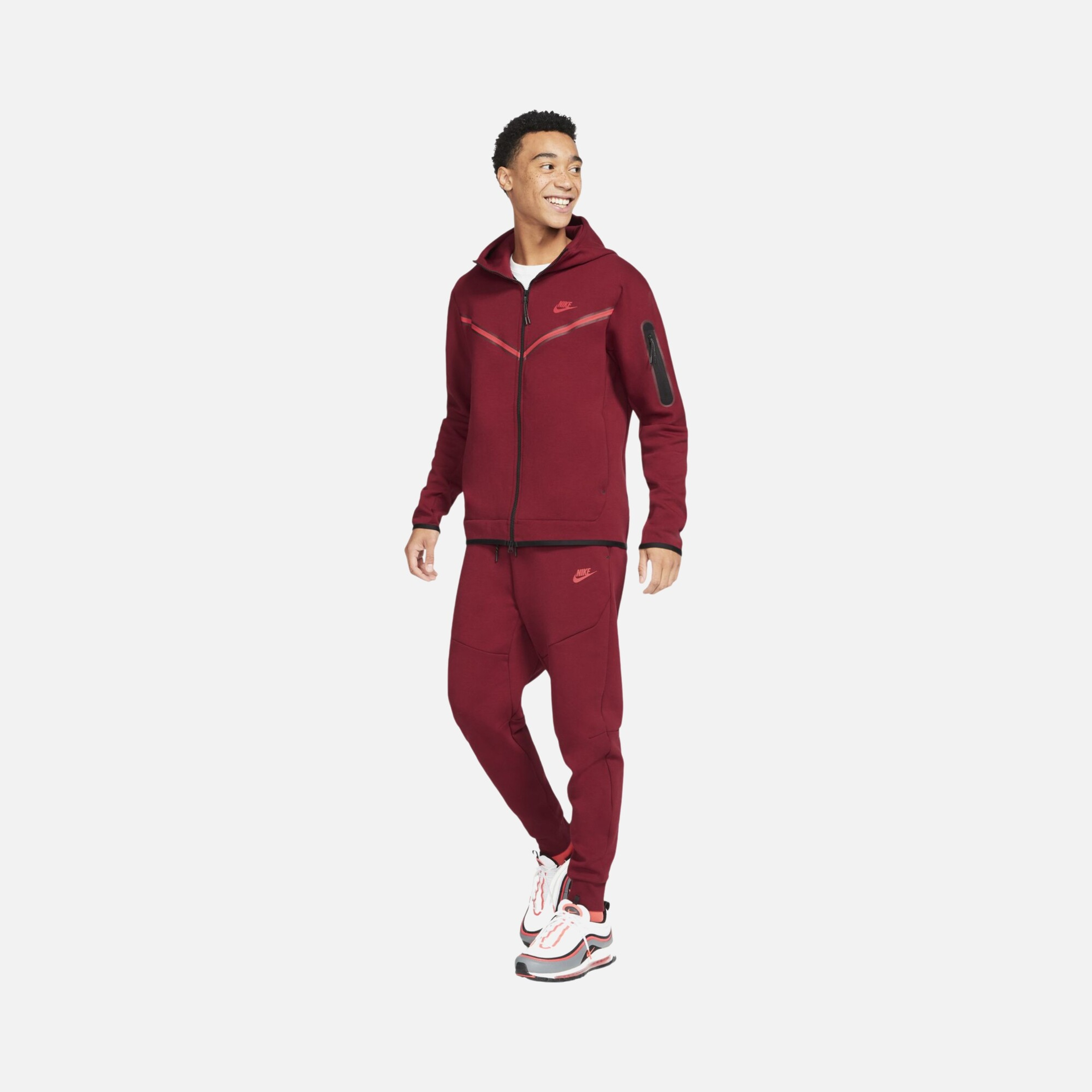 Nike Sportswear Tech Fleece Full-Zip Hoodie Erkek Sweatshirt