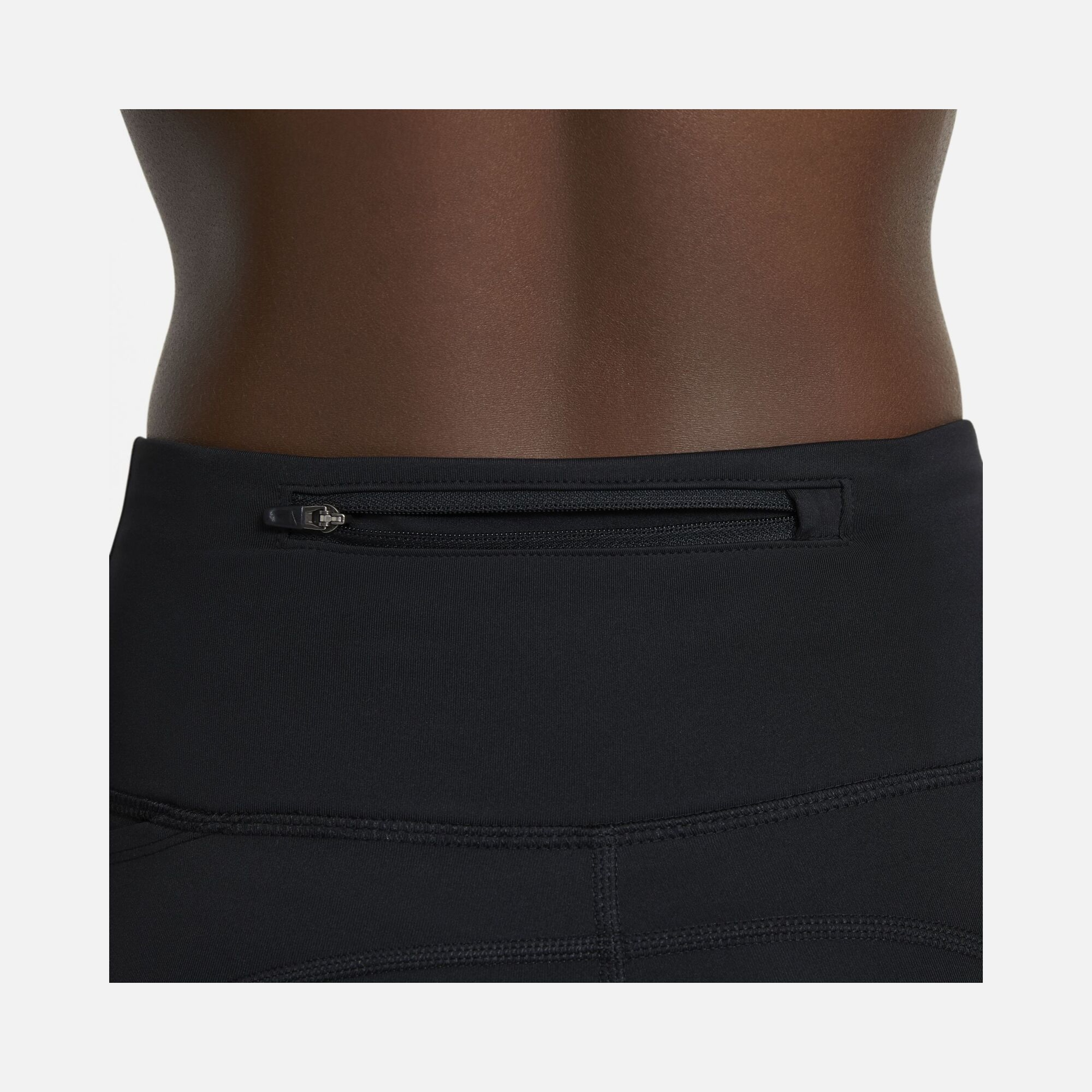 Nike Fast Mid-Rise Crop Running Kadın Tayt