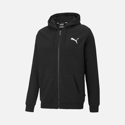 Puma Essentials Small Logo Full-Zip Hoodie Erkek Sweatshirt
