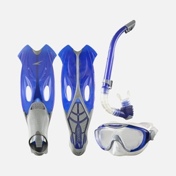 Speedo Glide Unisex Şnorkel-Maske-Palet Set