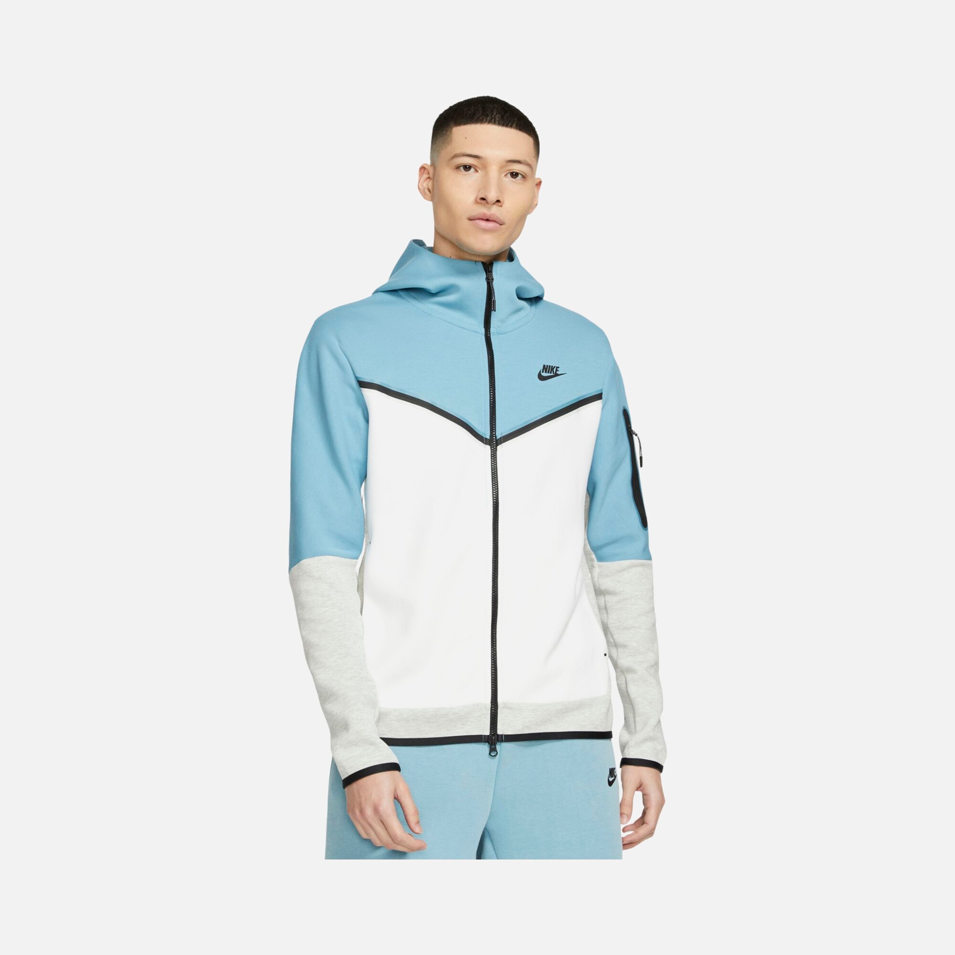 Nike Sportswear Tech Fleece Full-Zip Hoodie Erkek Sweatshirt