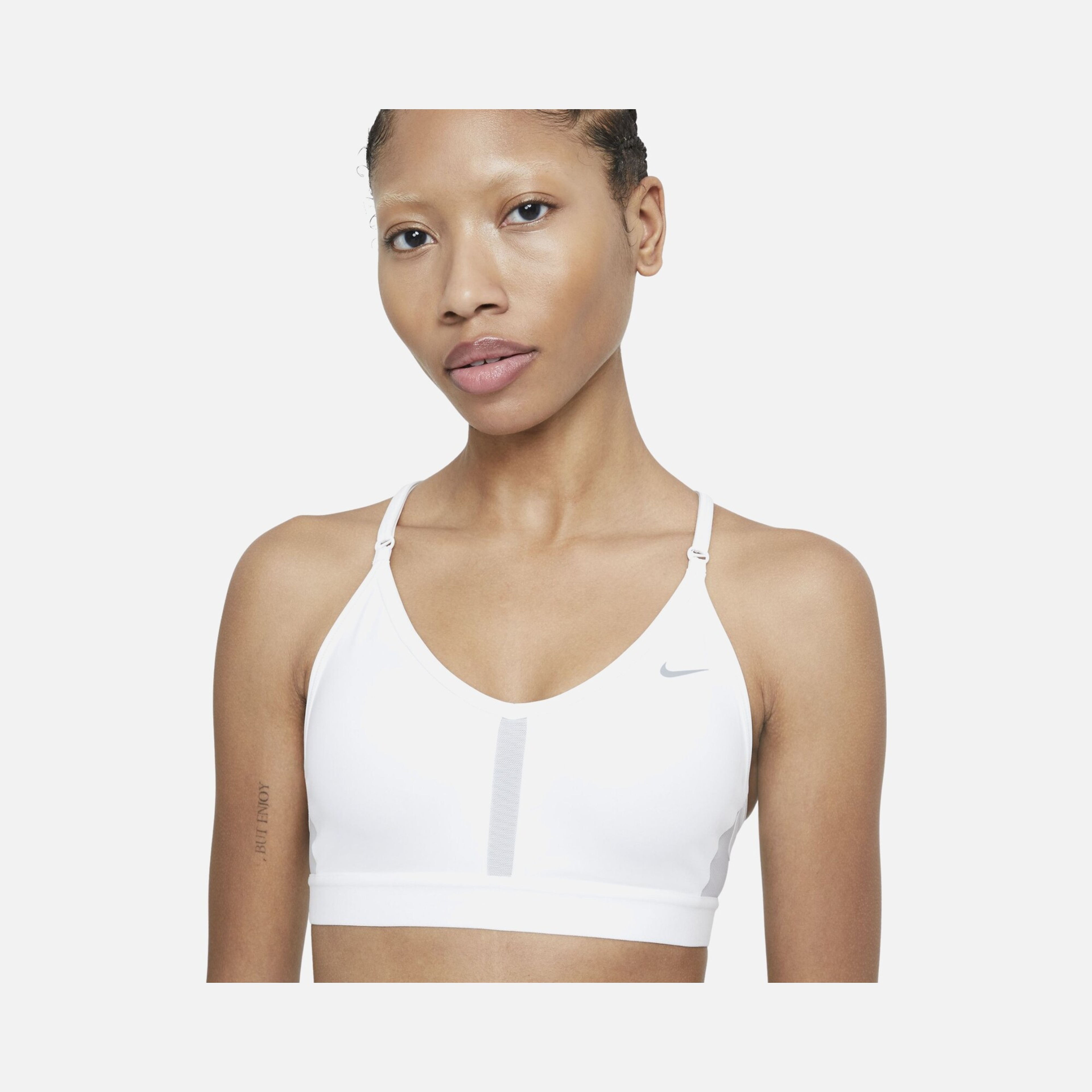 Nike Dri-Fit Indy V Neck Light-Support Sports Training Kadın Bra