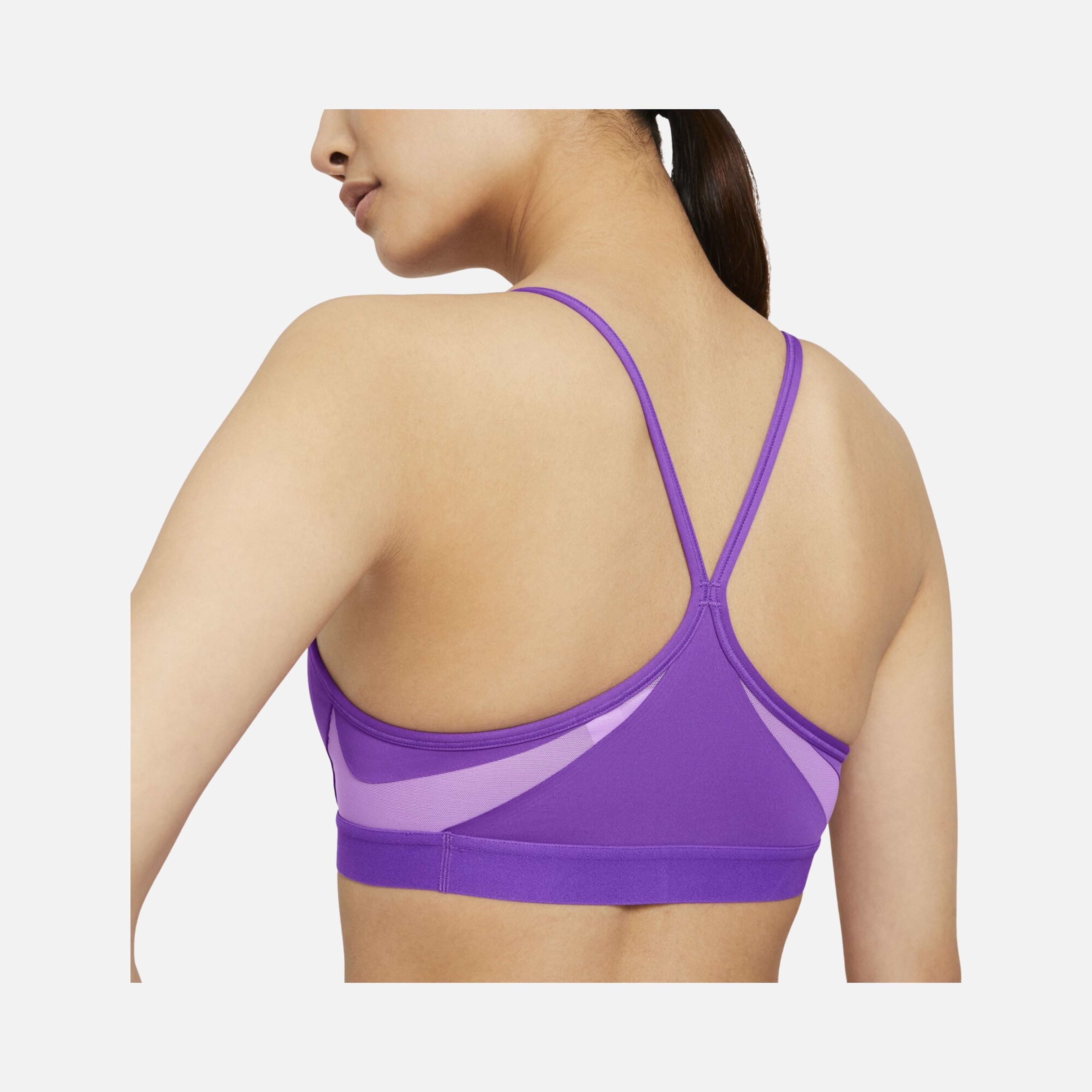 Nike Dri-Fit Indy V Neck Light-Support Sports Training Kadın Bra