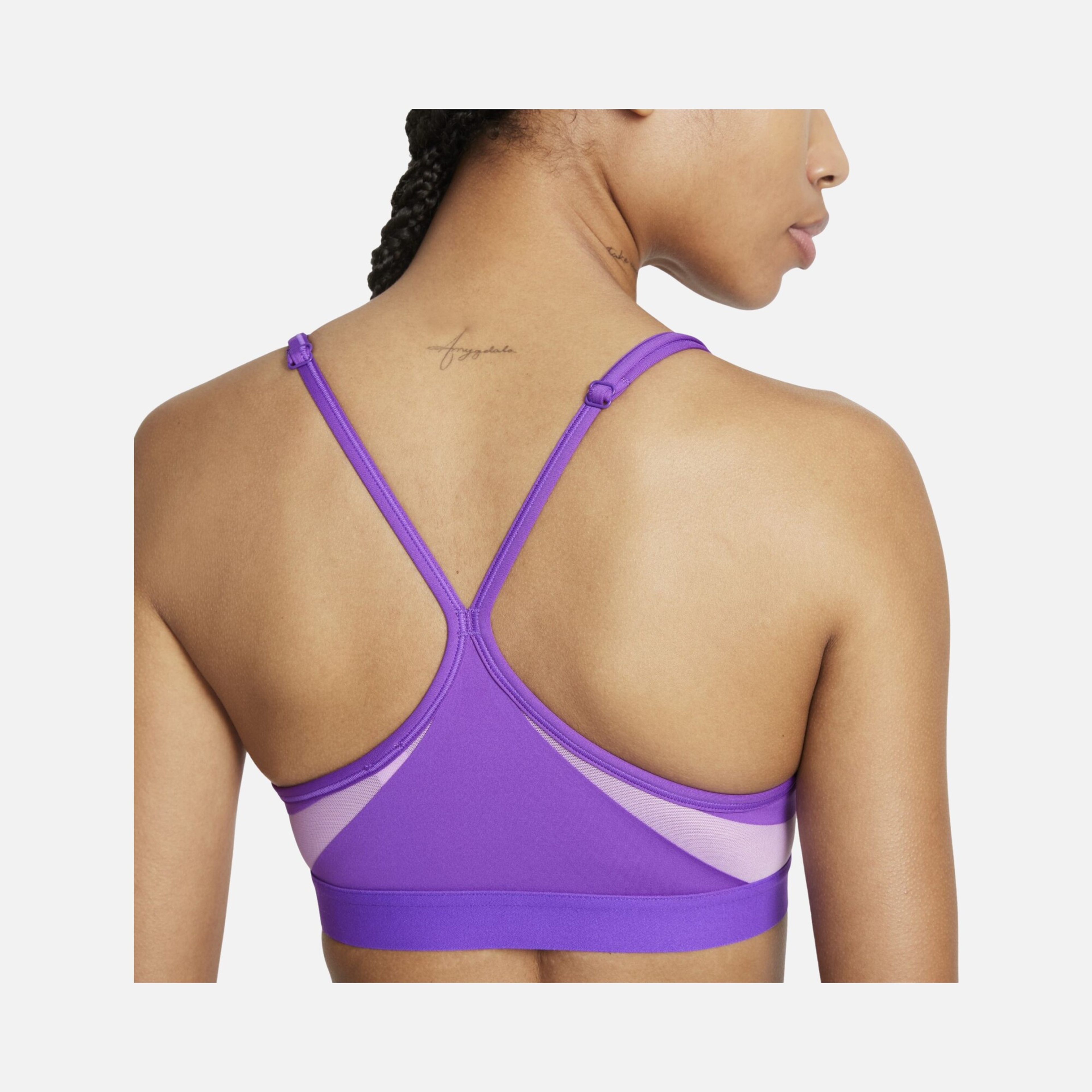 Nike Dri-Fit Indy V Neck Light-Support Sports Training Kadın Bra