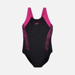 Speedo Boom Splice Muscleback (Girls') Çocuk Yüzücü Mayo