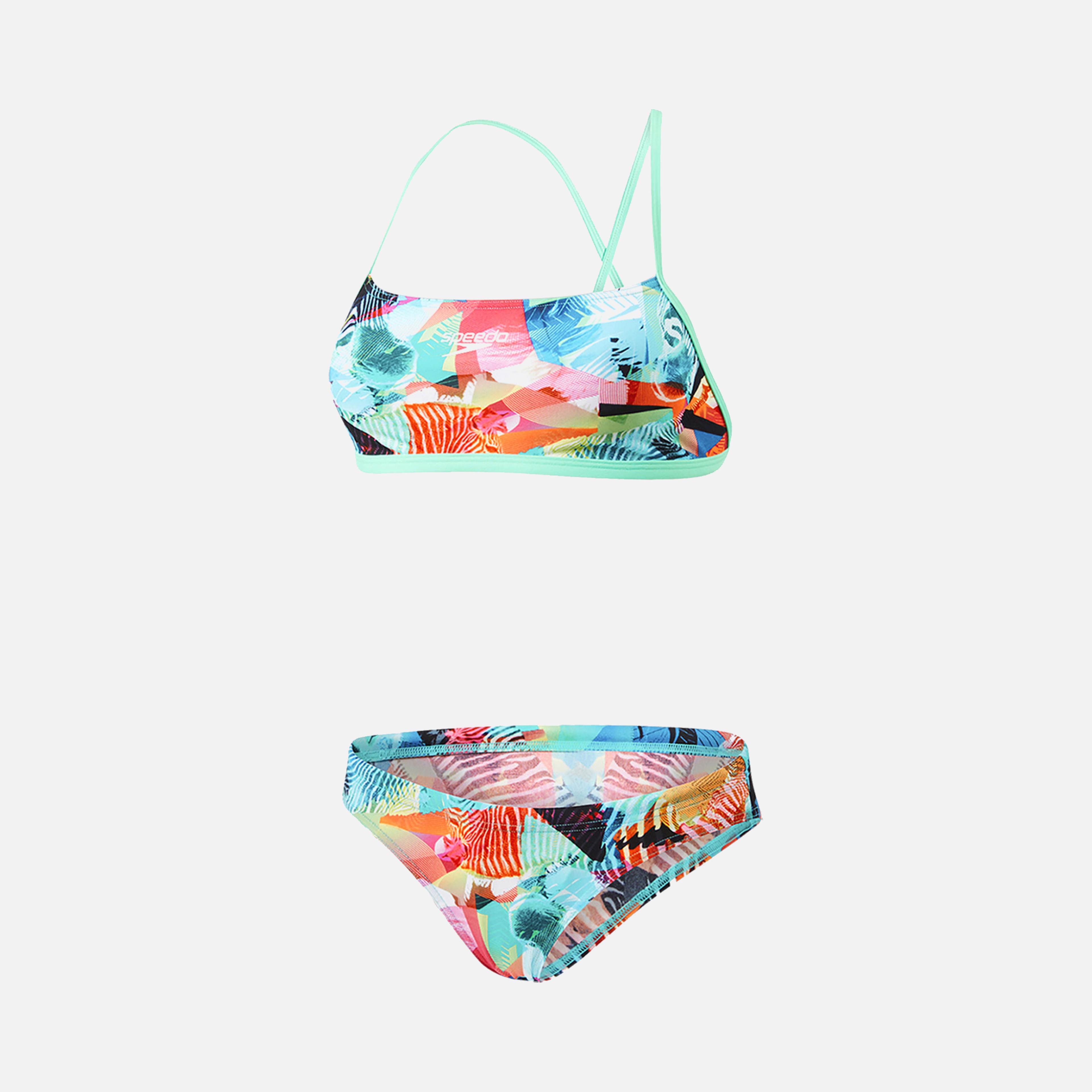 Speedo Digital Printed 2PCE XBCK Kadın Yüzücü Bikini